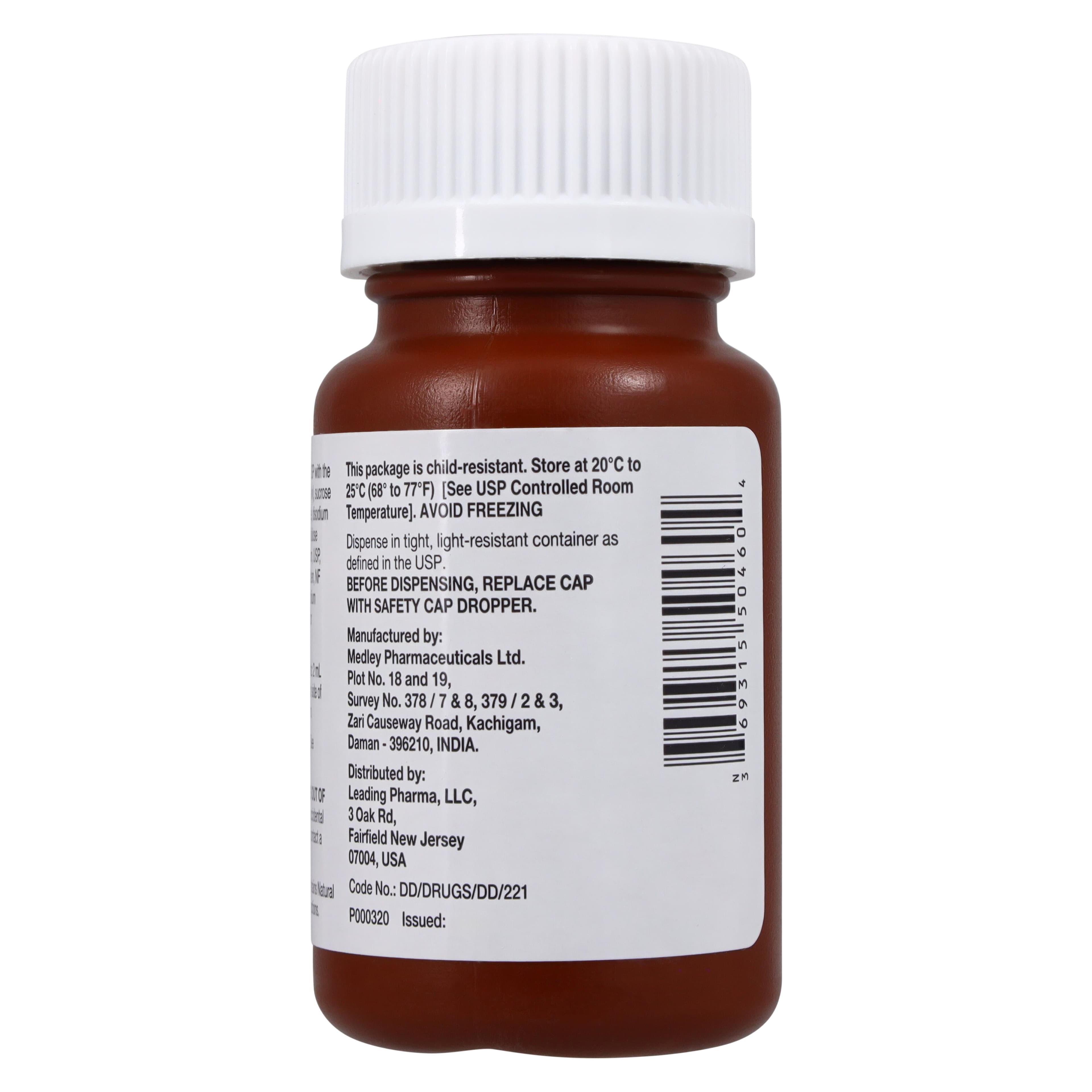Nystatin Oral Suspension, 100 MU/mL, 60 mL Bottle thumbnail 4