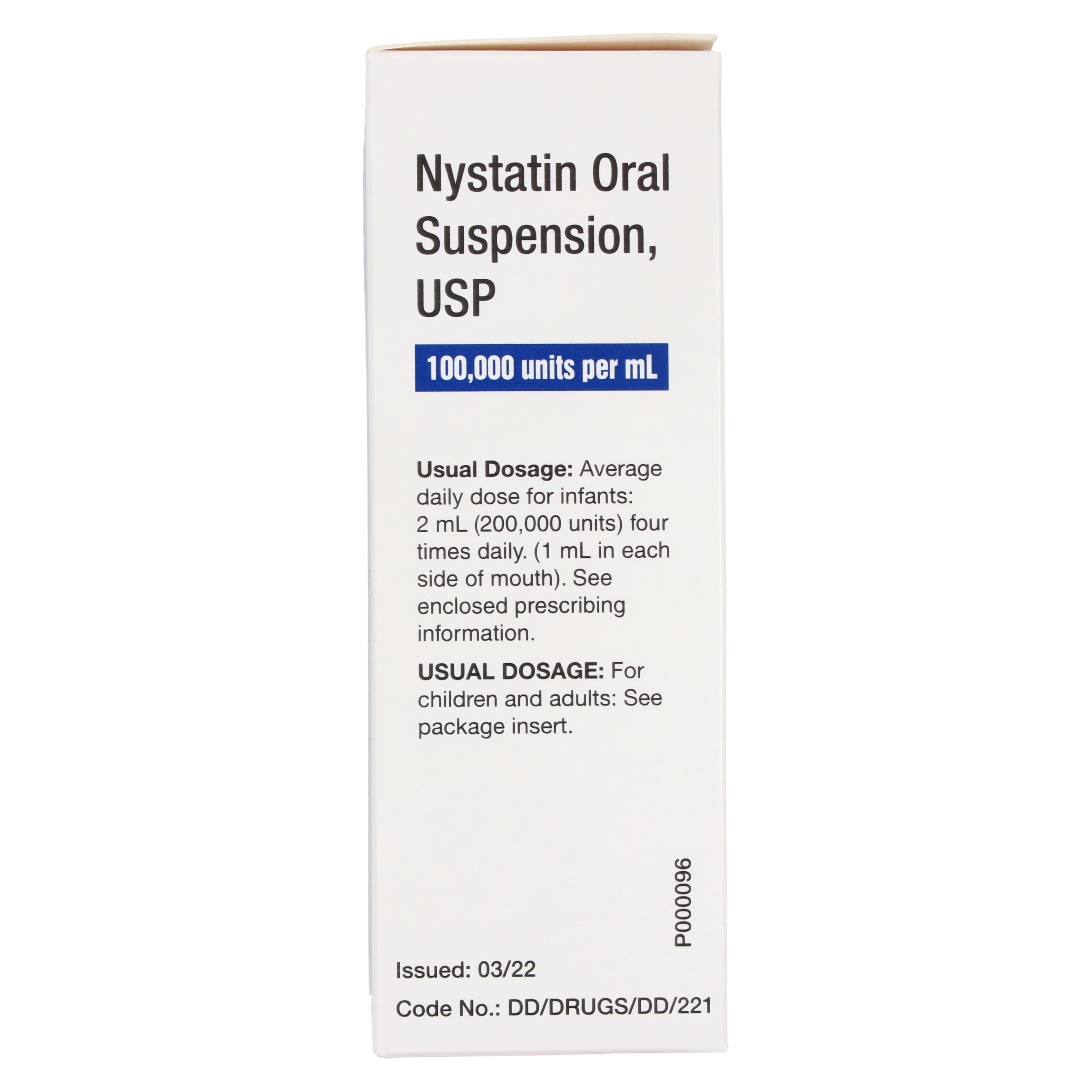 Nystatin Oral Suspension, 100 MU/mL, 60 mL Bottle thumbnail 7