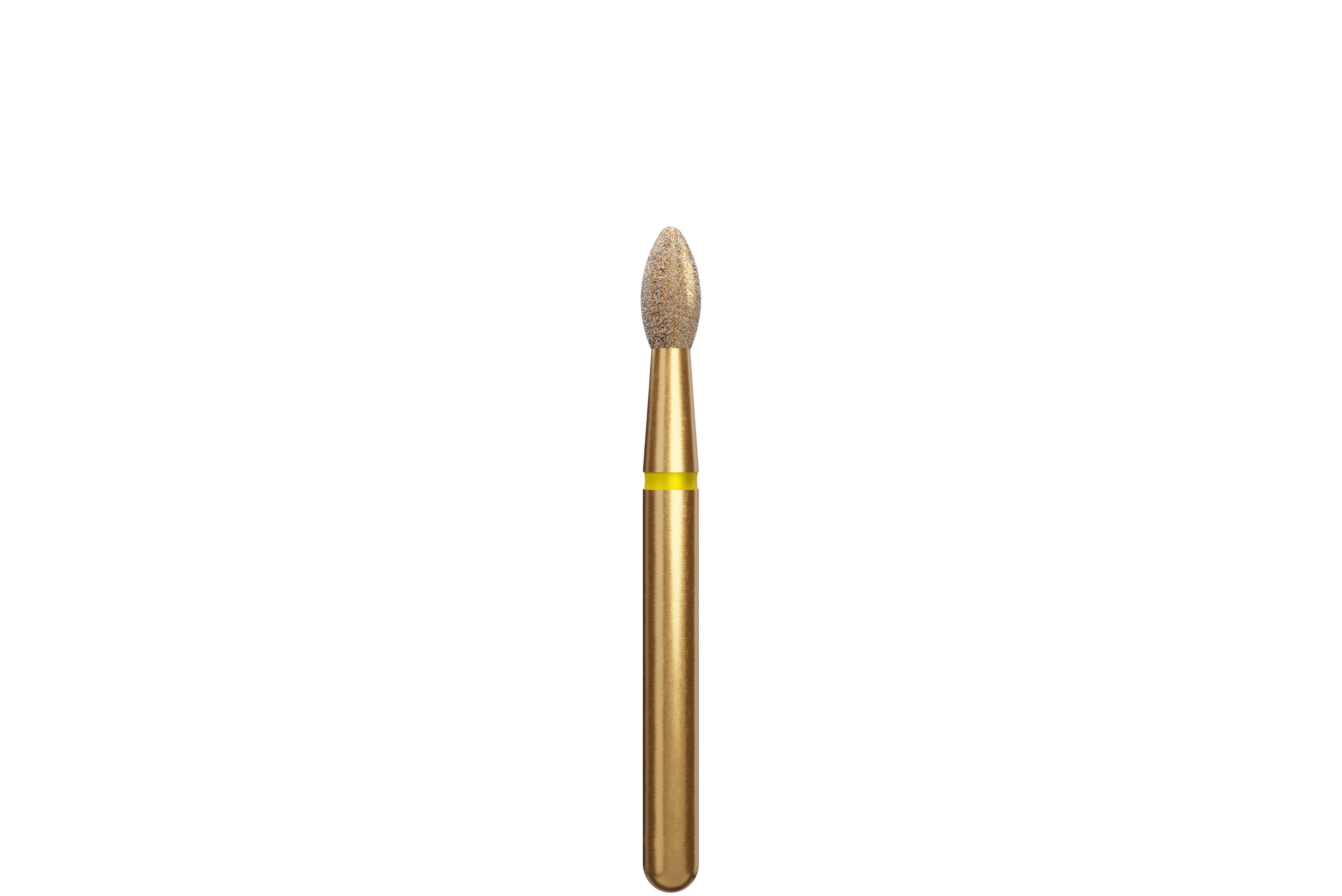 Coltene Alpen Multi-Use Multilayer Diamond Bur, FG, Extra Fine, Egg/Football, #379-018, 1.8 mm Head Diameter, 3.5 mm Head Length, 5/Pkg - Alpen&reg; Diamonds - Extra Fine - #379-018 (3.5) - Image 1