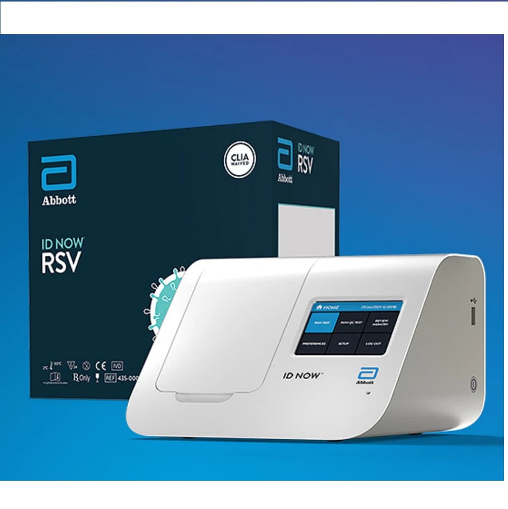 Abbott ID NOW RSV 101 Promo CLIA Waived Test Kit with Wi-Fi Connectivity, Each - 1 ID NOW 7 RSV Kits Cap Promo - Image 1