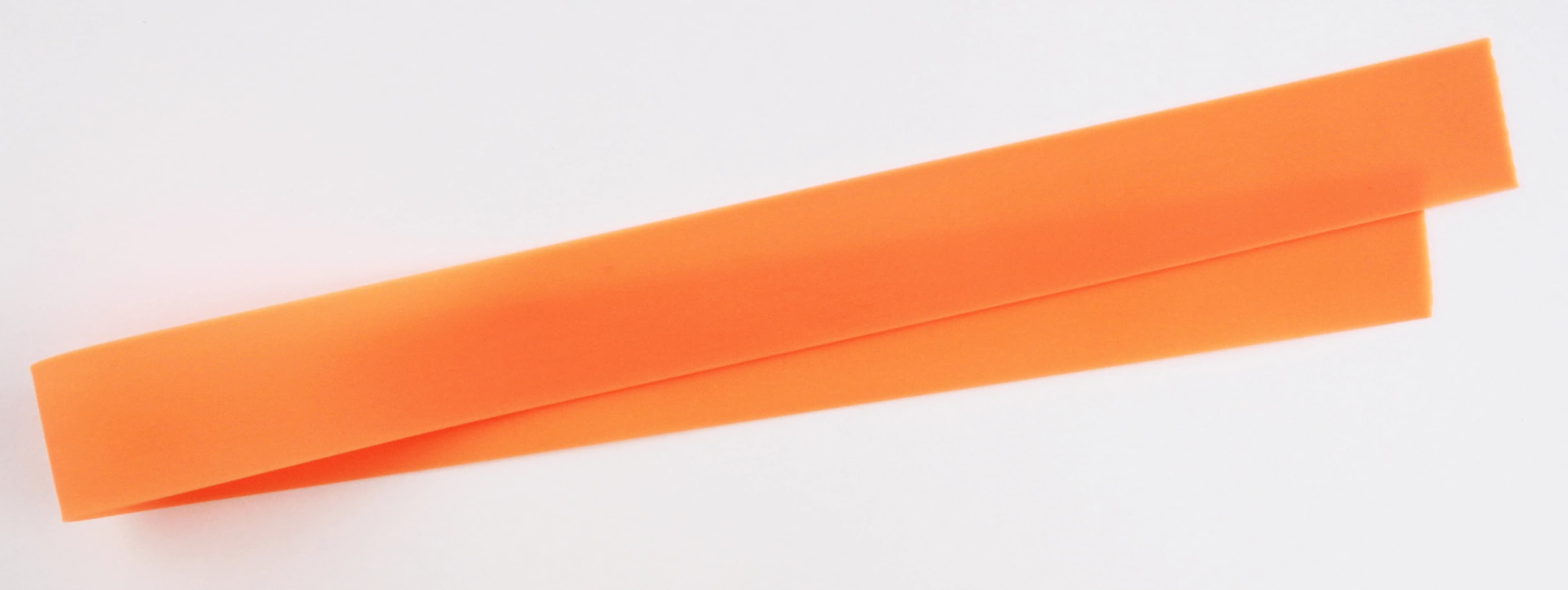 NovaPlus Textured Tourniquet, 1" x 18", Orange, Latex-Free, Disposable, Adult, Flat Pack, 1000/Case - Novaplus Flat ORG LFTourniquet - Image 1