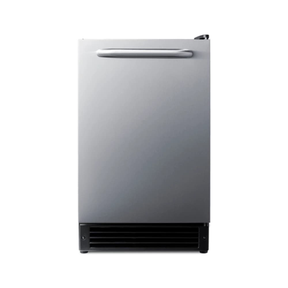Summit Built-In Drain-Free Ice Maker, Solid Door, Right Hinge/Reversible, Manual Defrost - Icemaker Drain-Free Built-In - Image 1