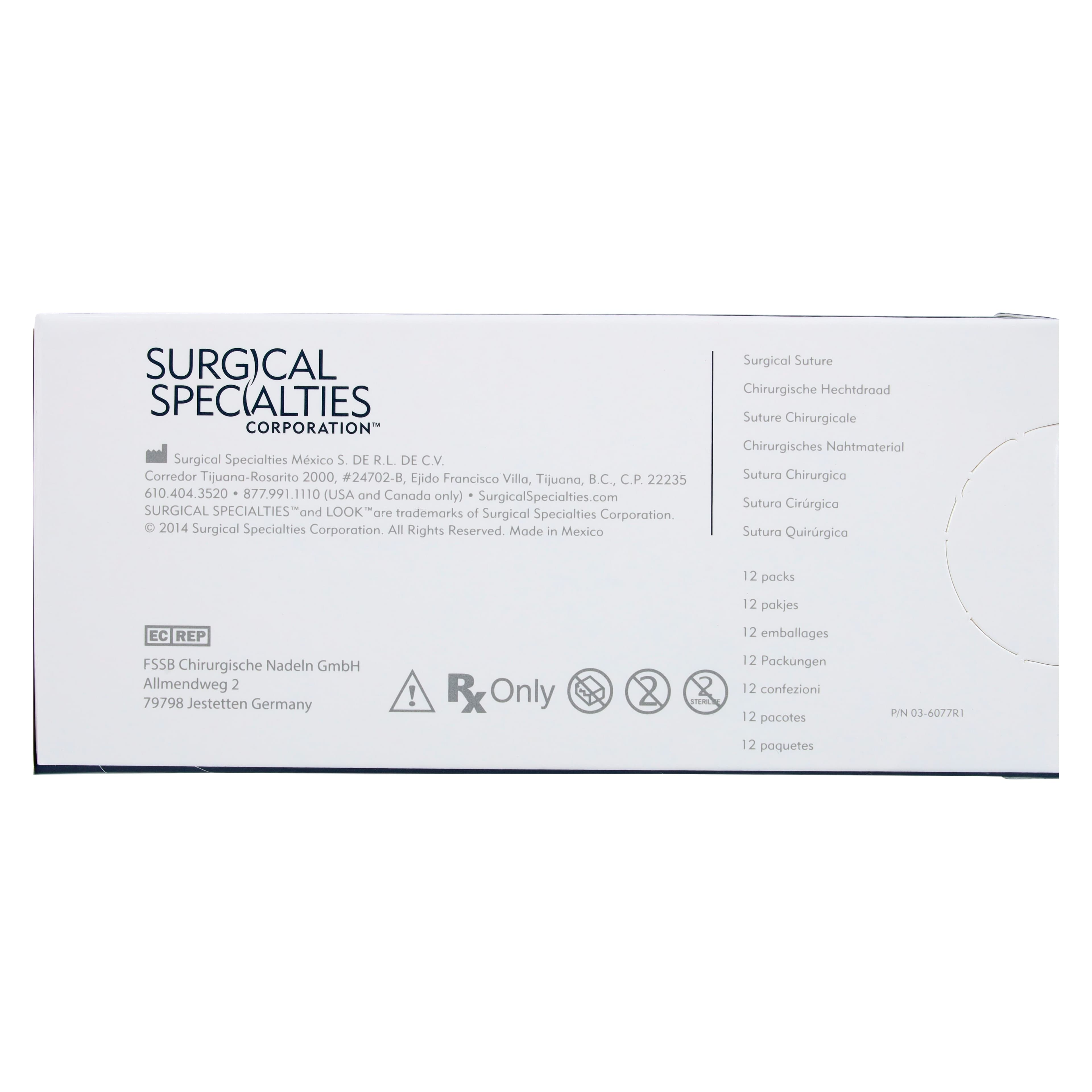 Sharpoint Plain Gut Absorbable Suture, 4-0, 18 in, SC-1 Reverse Cutting Straight Needle 13mm, Uncoated Natural, 12/Box thumbnail 6