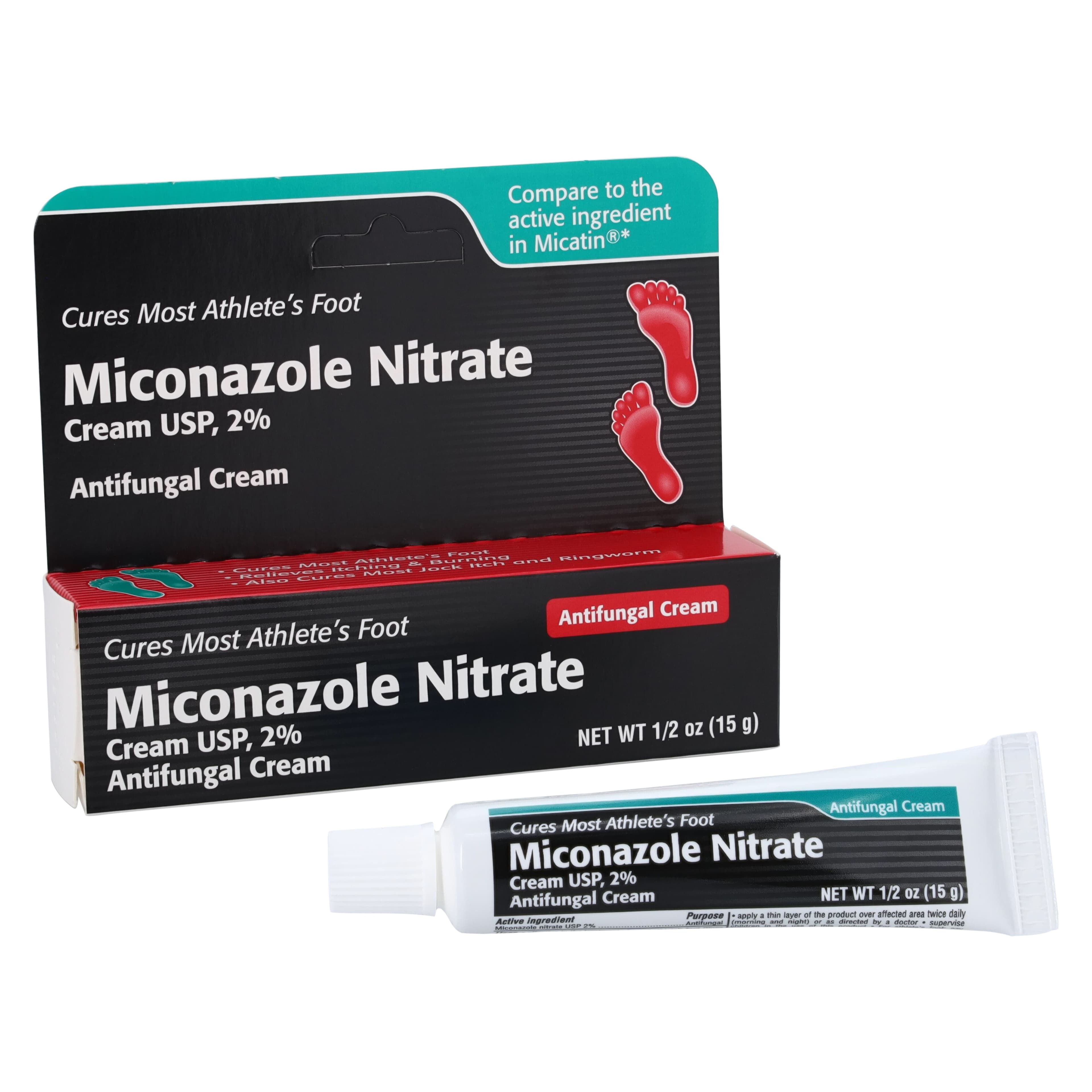 Miconazole Nitrate Cream 2%, 0.5 oz Tube, Taro Pharmaceutical - Miconazole Nitrate Cream - Image 1