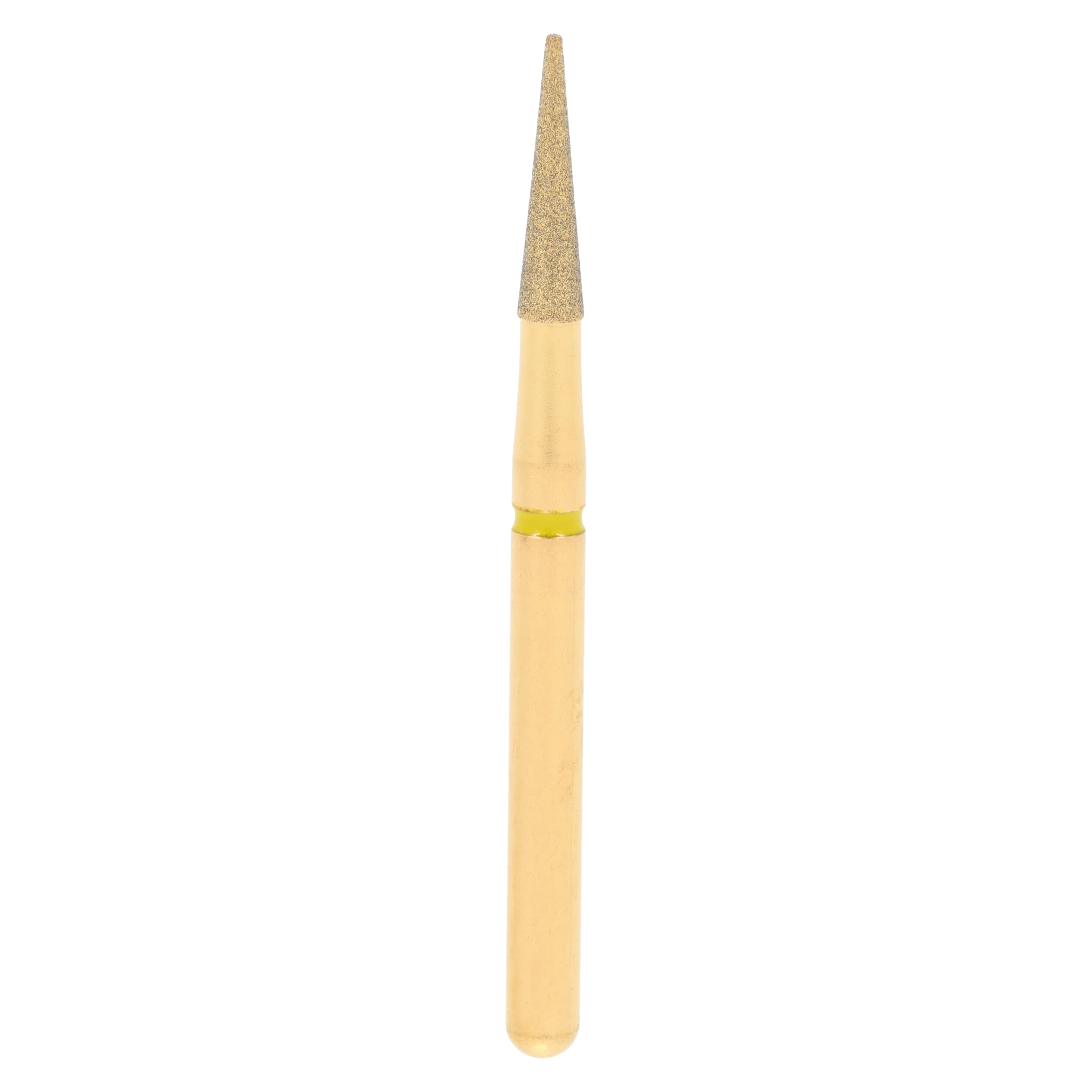 Coltene Alpen Multi-Use Multilayer Diamond Bur, FG, Extra Fine, Esthetic Finishing, ET6, 1.4 mm Head Diameter, 6 mm Head Length, 5/Pkg, #134-014 thumbnail 2