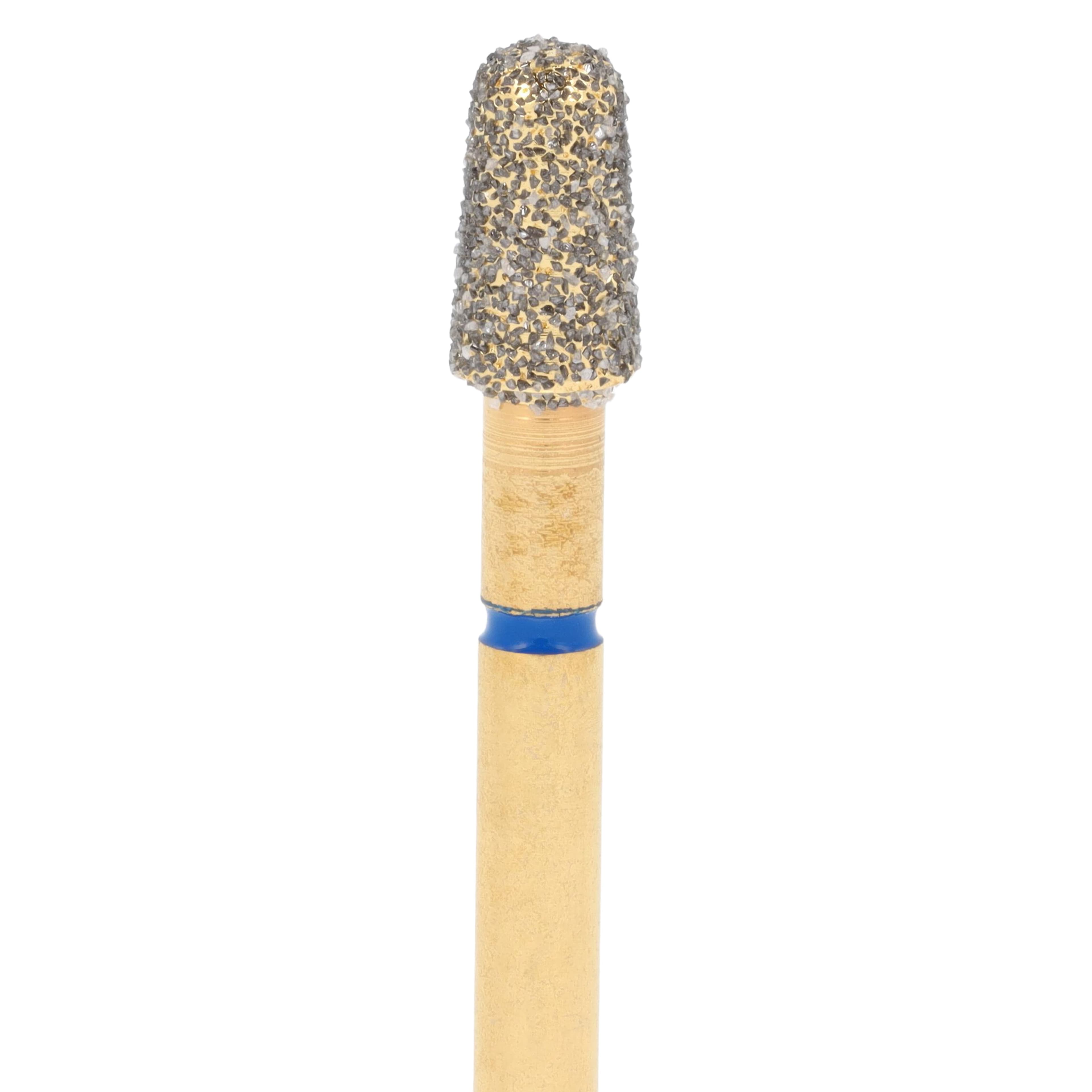 Coltene Alpen Multi-Use Multilayer Diamond Bur, FG, Medium Grit, Rounded Edge Taper, #845R-025, 2.5 mm Head Diameter, 4 mm Head Length, 5/Pkg thumbnail 3