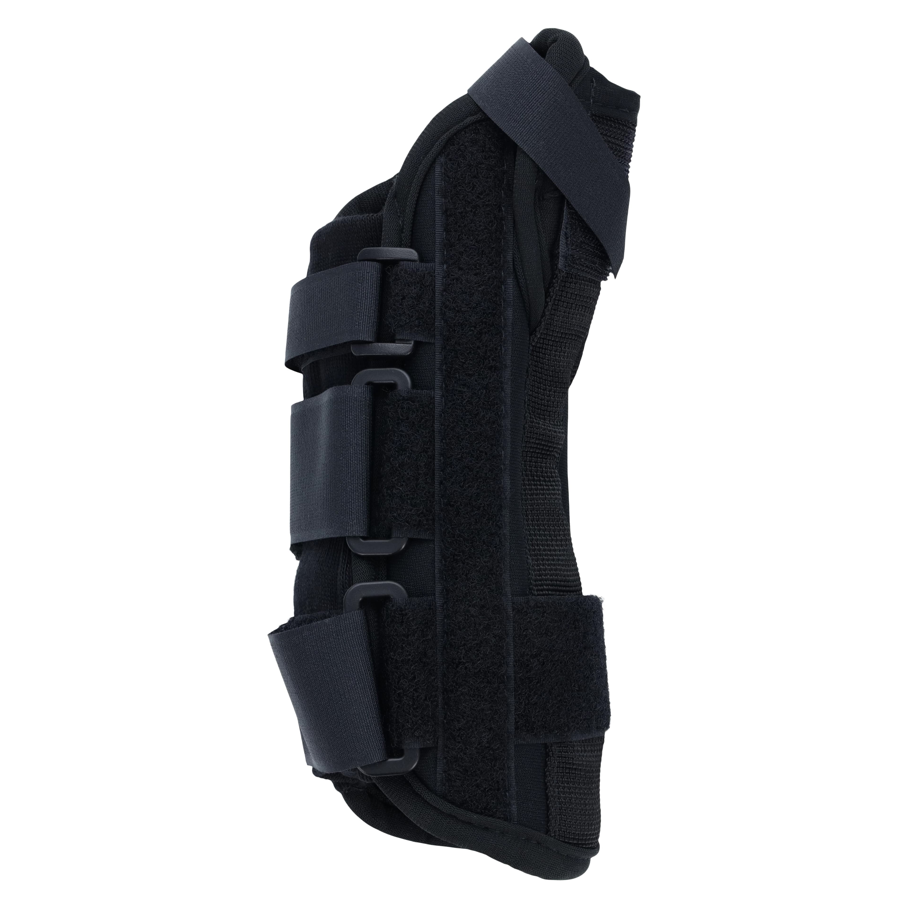 DeRoyal Wrist/Thumb Splint, Black, Left, X-Large thumbnail 2