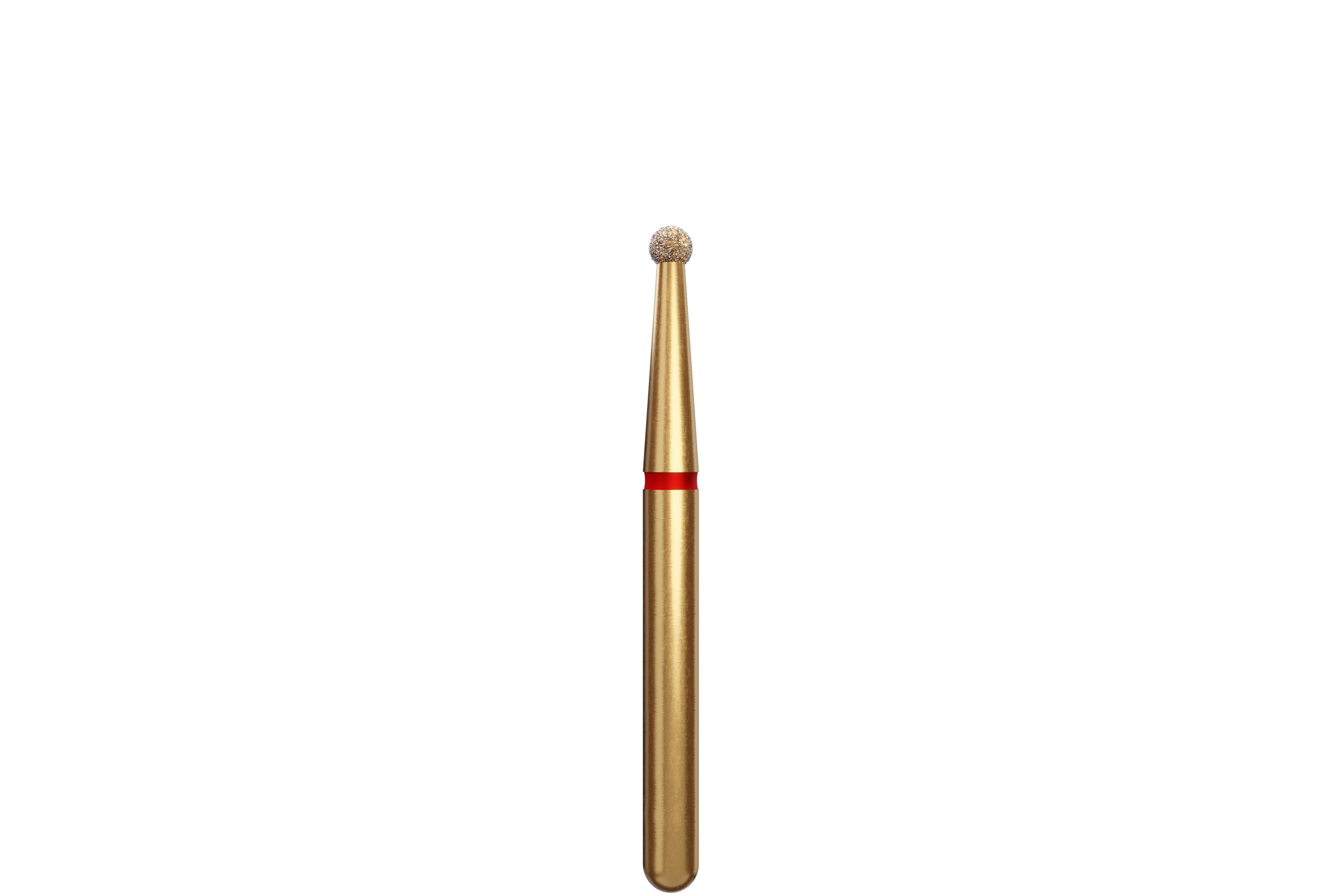 Coltene Alpen Multi-Use Multilayer Diamond Bur, FG, Fine, Round, #801-014, 1.4 mm Head, 5/Pkg - Alpen&reg; Diamonds - Fine - #801-014 - Image 1