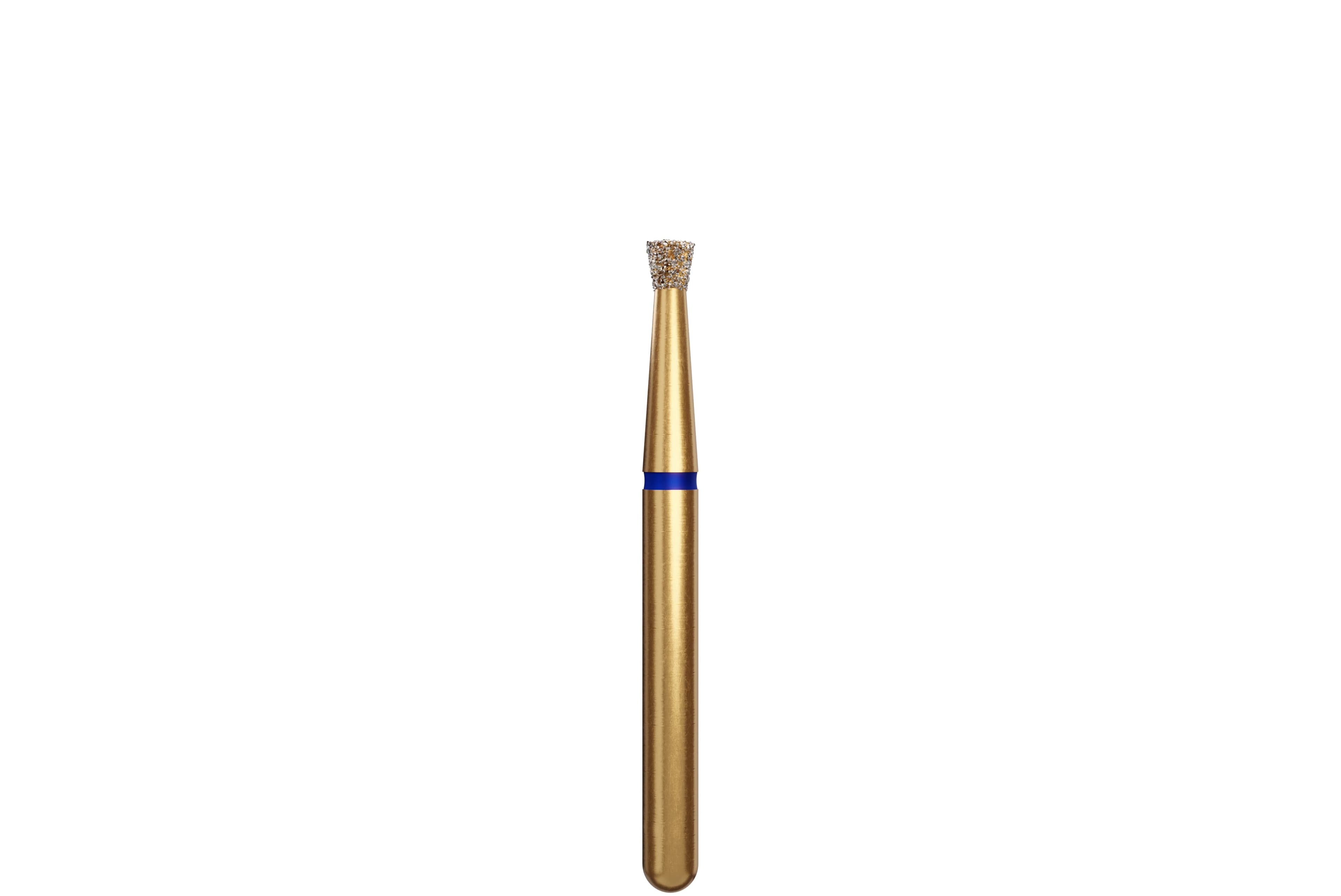 Coltene Alpen Multi-Use Multilayer Diamond Bur, FG, Medium Grit, Inverted Cone, #805-016, 1.6 mm Head Diameter, 1.4 mm Head Length, 5/Pkg - Alpen&reg; Diamonds - Medium - #805-016 (1.4) - Image 1