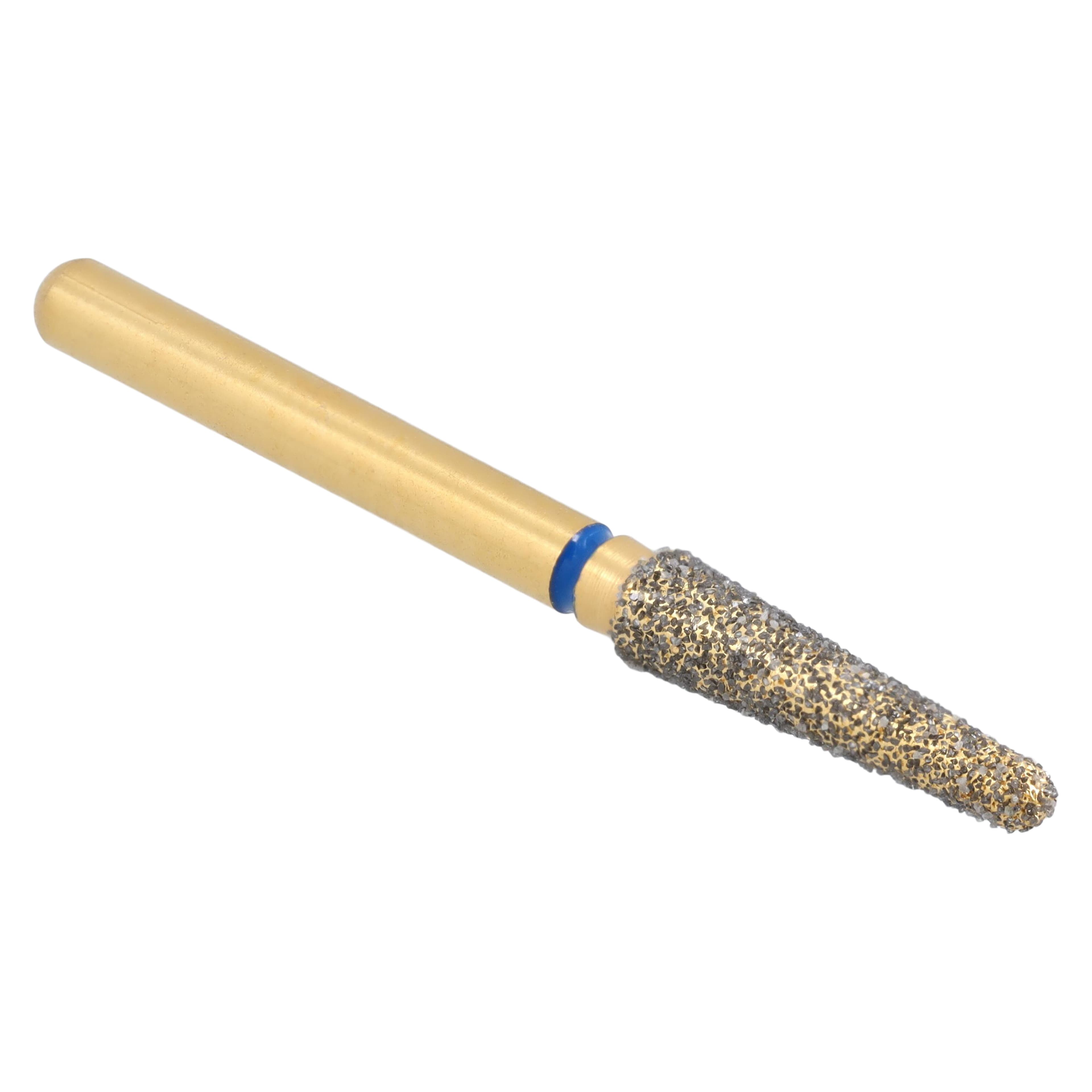 Coltene Alpen Multi-Use Diamond Bur, FG, Round End Taper, Medium Grit, #856-021, 2.1mm Head Diameter, 5/Pkg thumbnail 4
