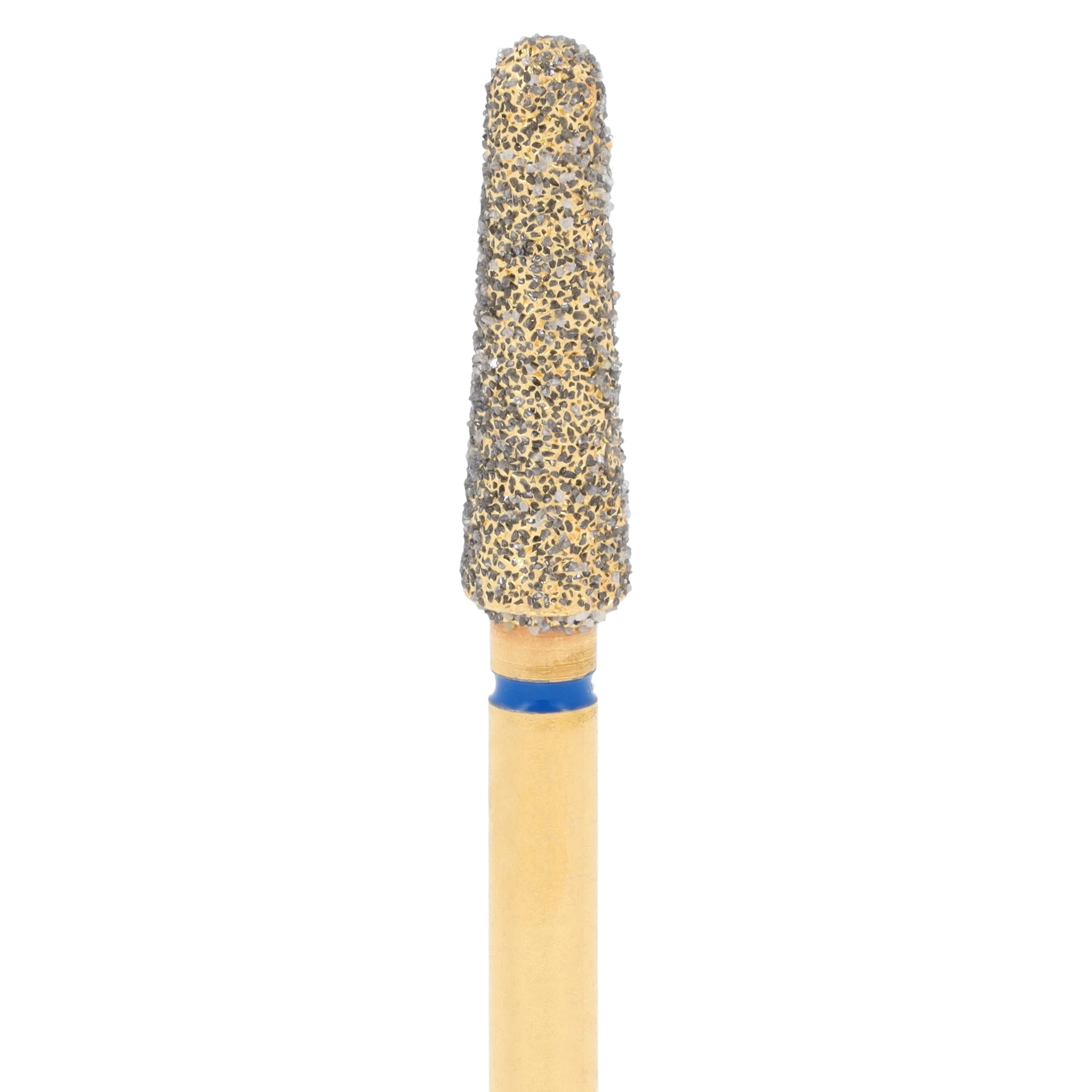 Coltene Alpen Multi-Use Multilayer Diamond Bur, FG, Medium, Round End Taper, #856-025, 2.5 mm Head Diameter, 8 mm Head Length, 5/Pkg thumbnail 3