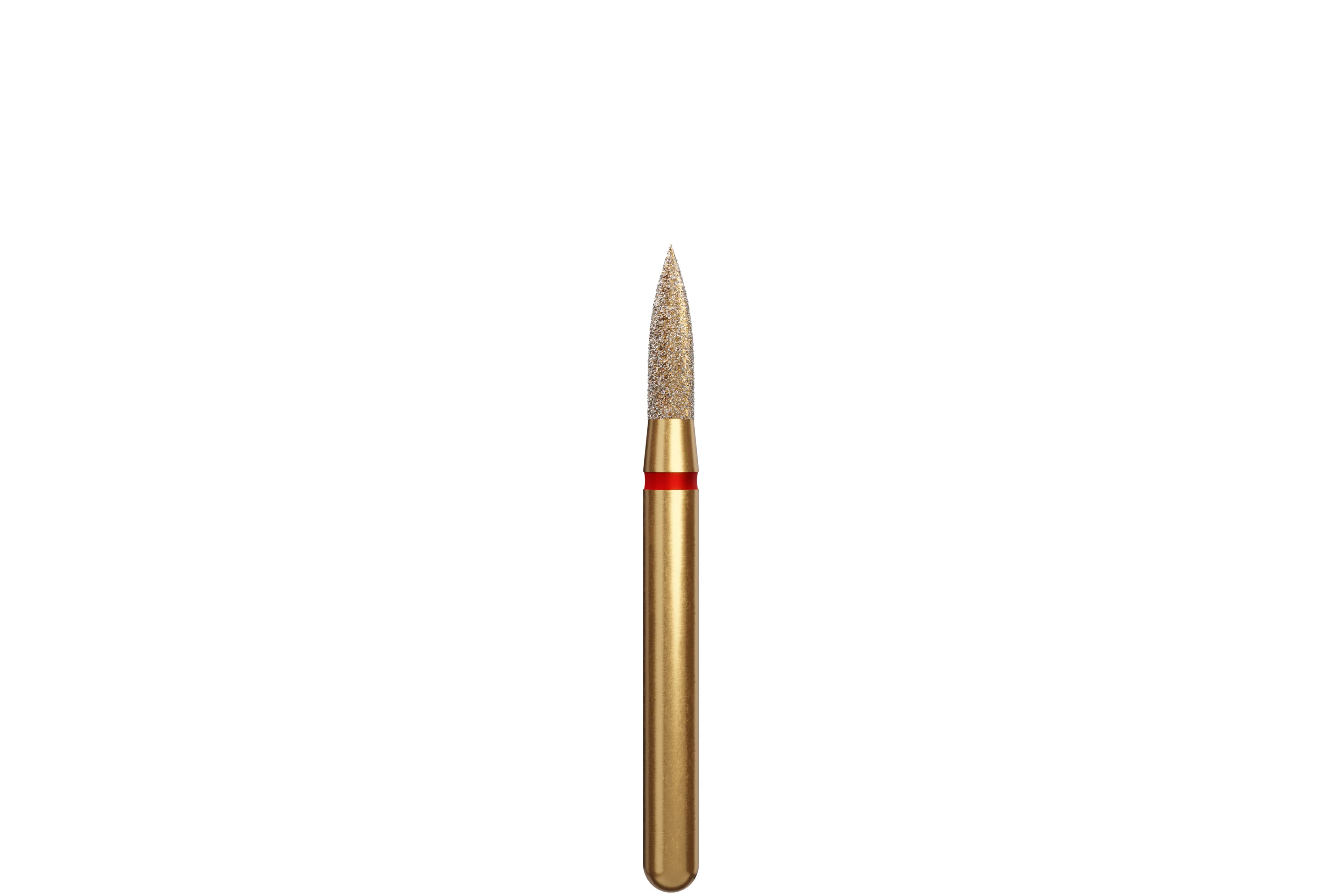 Coltene Alpen Multi-Use Multilayer Diamond Bur, FG, Fine, Flame, #860-014, 5/Pkg - Alpen&reg; Diamonds - Fine - #860-014 (5.0) - Image 1