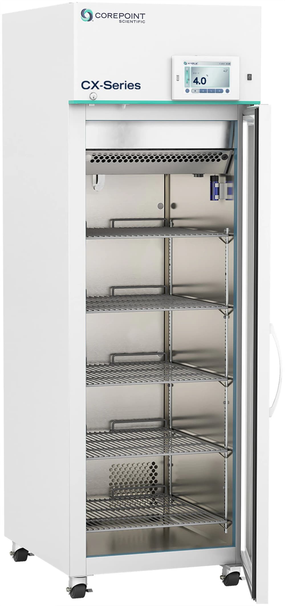 Corepoint Laboratory Refrigerator, Glass Door, Touchscreen, 23 Cu Ft, Right Hinge, 1-10°C, Cycle Defrost, 01KT0J07SV4Q4WMC3SG63SKAMD thumbnail 2