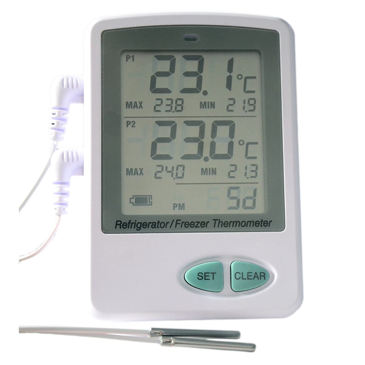 Thermco Products Ultra-Low Temperature Data Logger, -80 to 70°C, Each - Data Logger Ultra-Low Temp Dua - Image 1