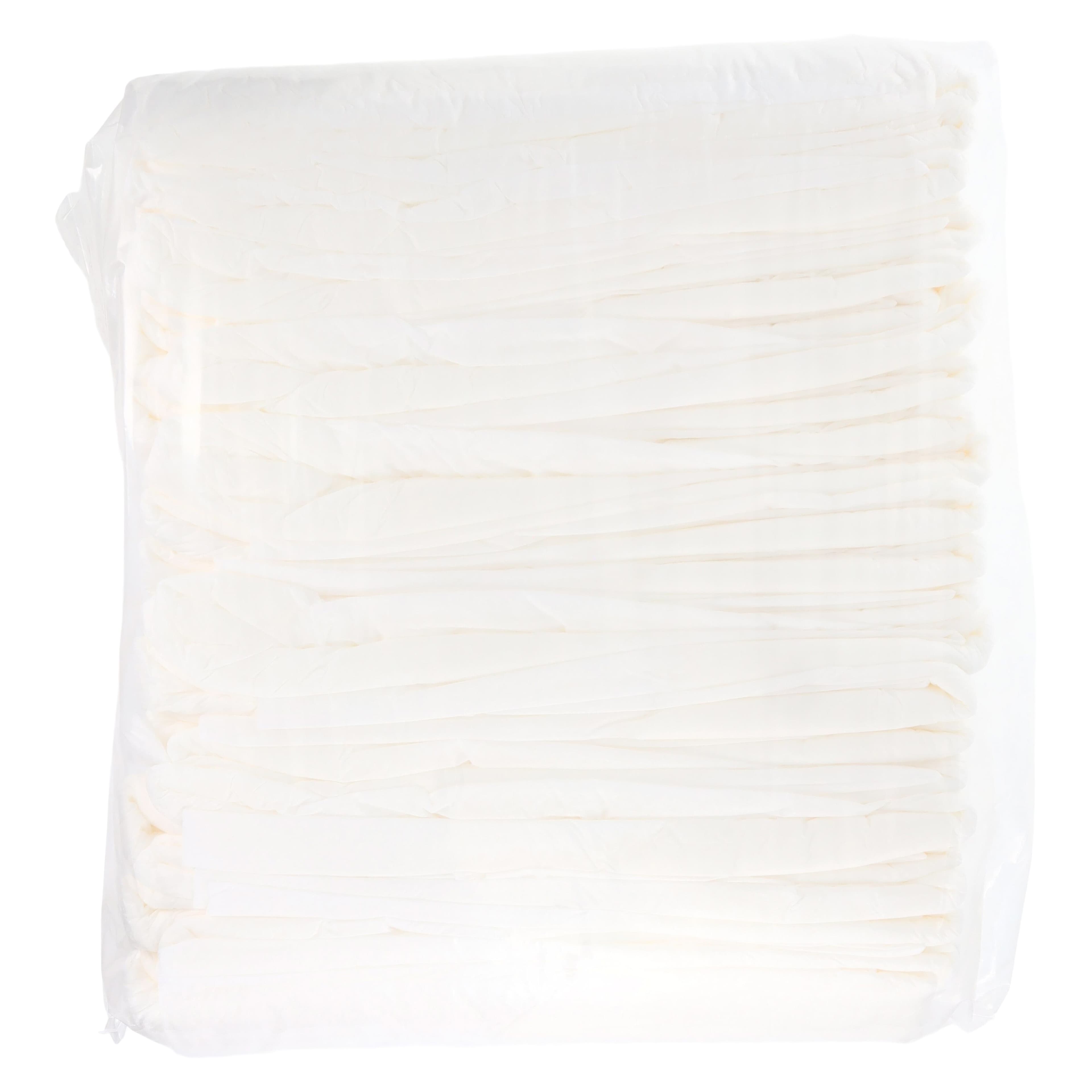 Medline FitRight Basic Incontinence Brief, Unisex, Moderate Absorbency, 32-44" Waist, Hook and Loop, 100/Case thumbnail 3