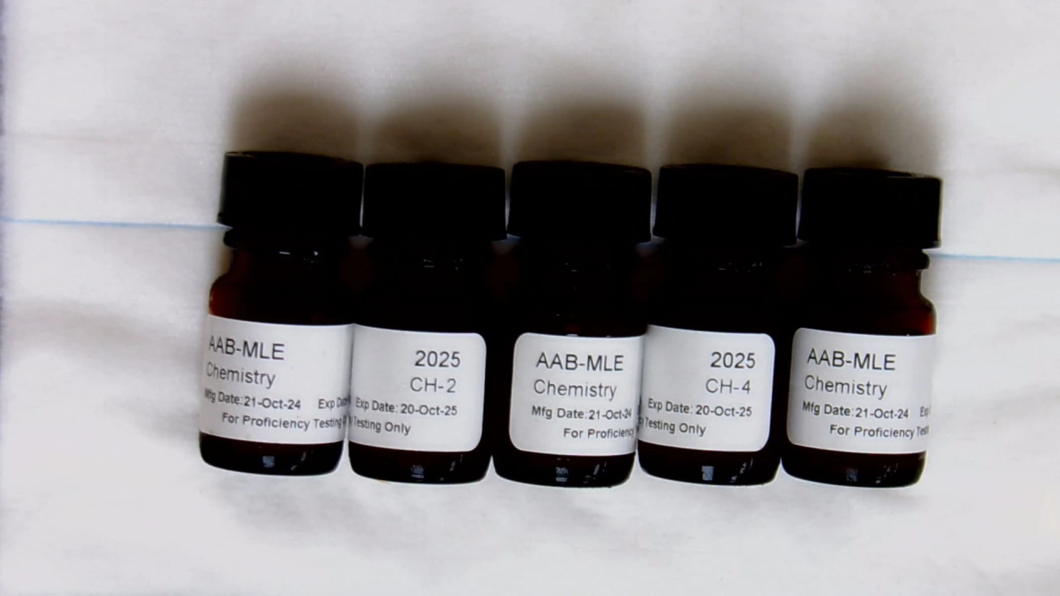 AAB Medical Lab Evaluation Chemistry Proficiency Testing Module, 1-3/Year - Module Chemistry 1-3/Year - Image 1