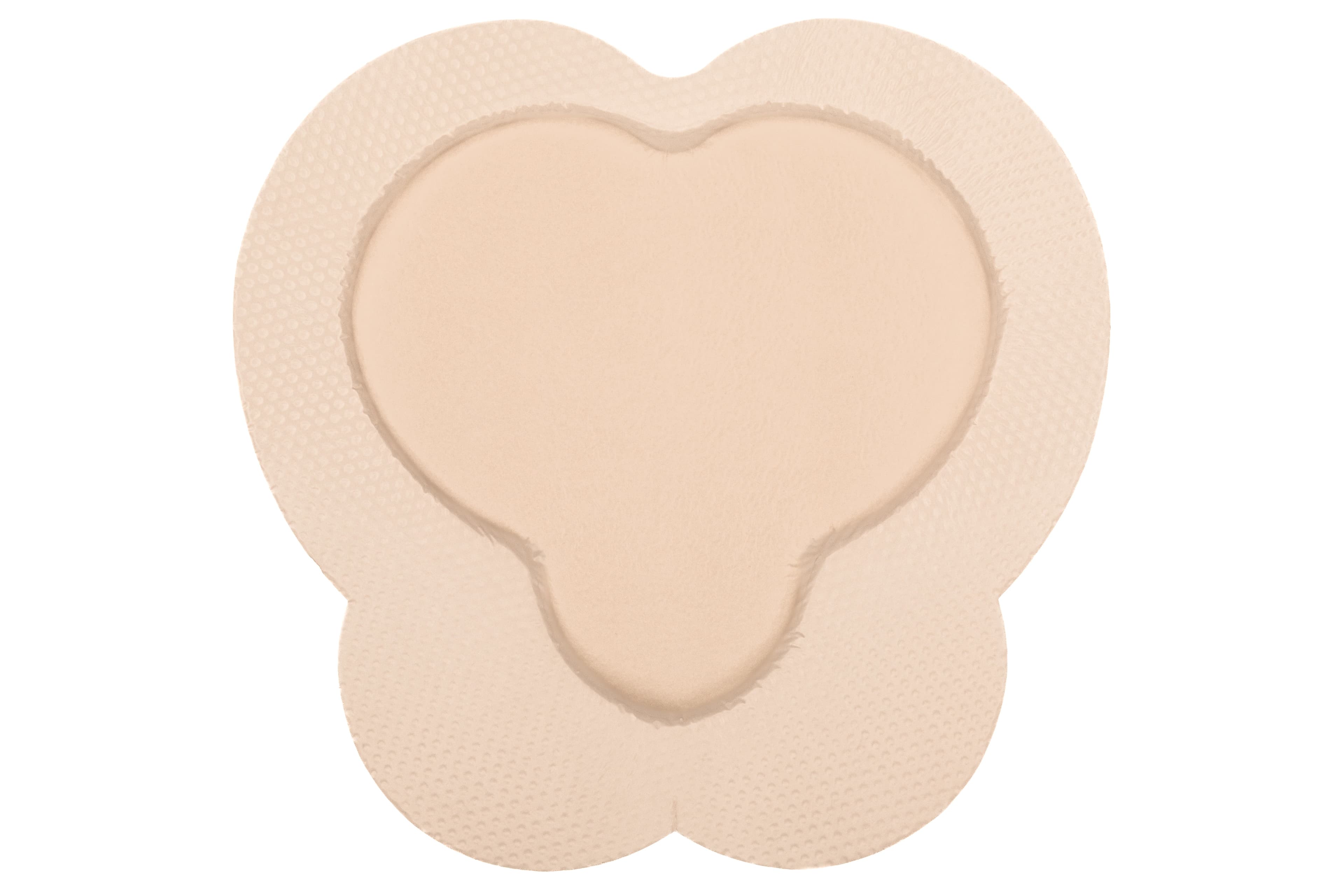 ZeniFOAM Gentle Border Sacral Foam Dressing, 7x7 inch, Sterile, Adhesive Border, Tan, Absorbent - ZeniFOAM Gentle Sacral Dressin - Image 1