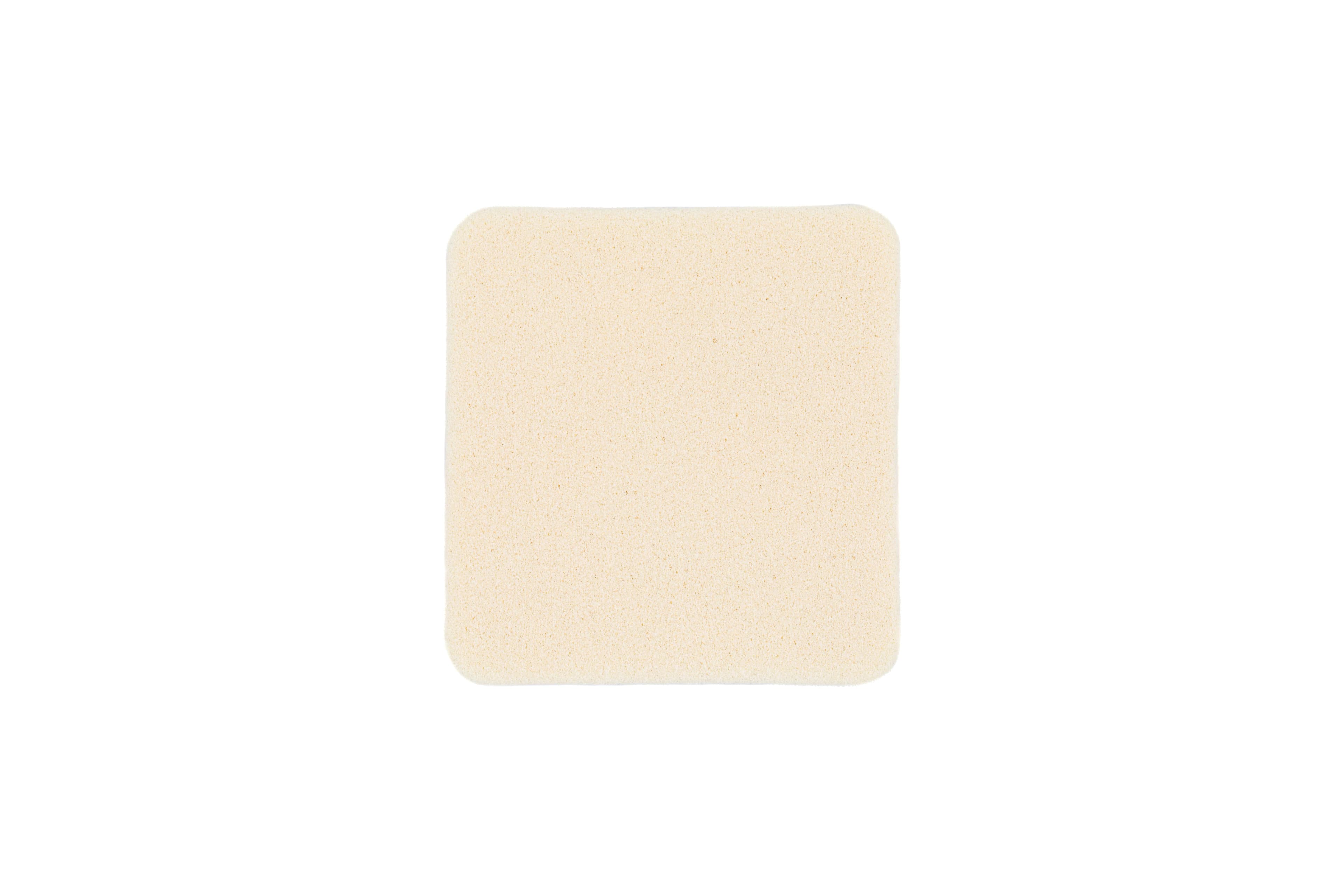 ZeniFOAM Ag Polyurethane Foam Non-Border Dressing, 2x2" Sterile, Non-Adhesive, Tan - ZeniFOAM AG Dressing NB - Image 1