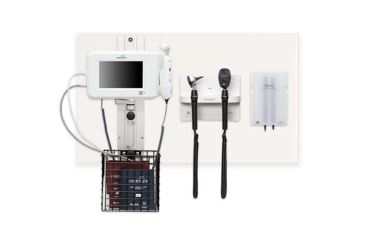 Heine Integrated Wall System with Instrument Panel - Wall Set Instru Sys W/Inst Pnl - Image 1