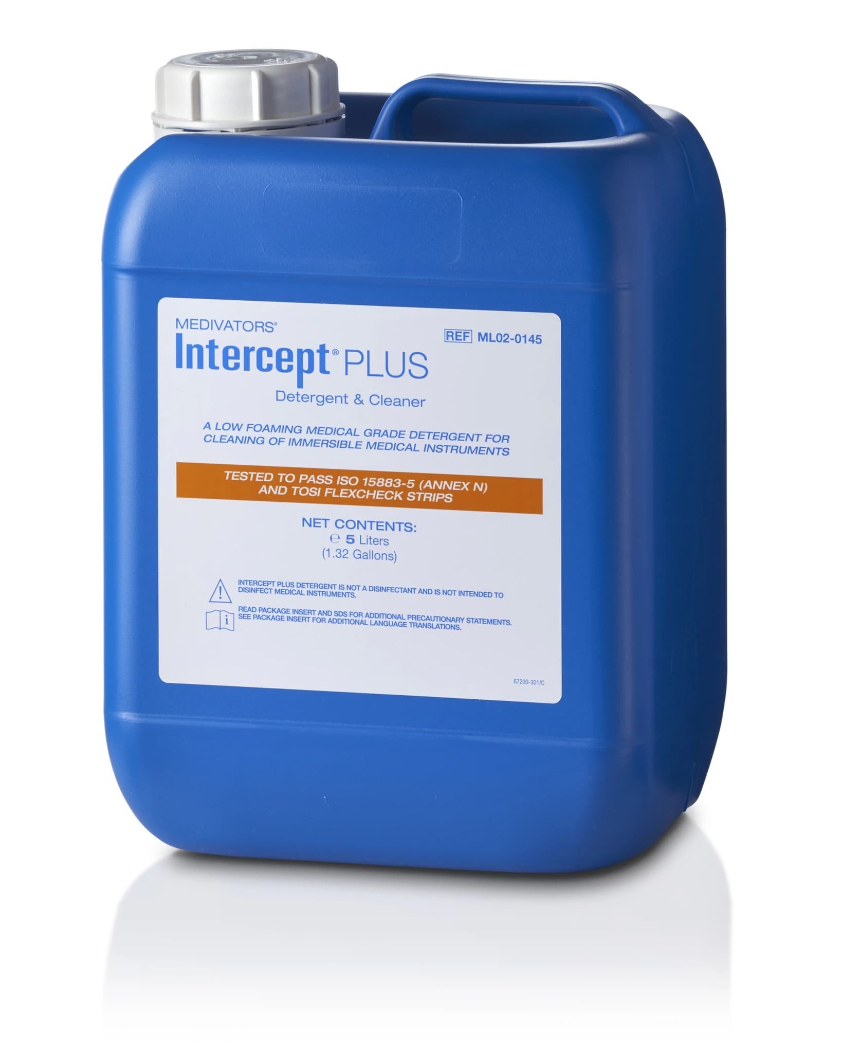 Steris Intercept Plus Medical Grade Detergent, 5L Bottles, 2/Case - Detergent Intercept Plus - Image 1