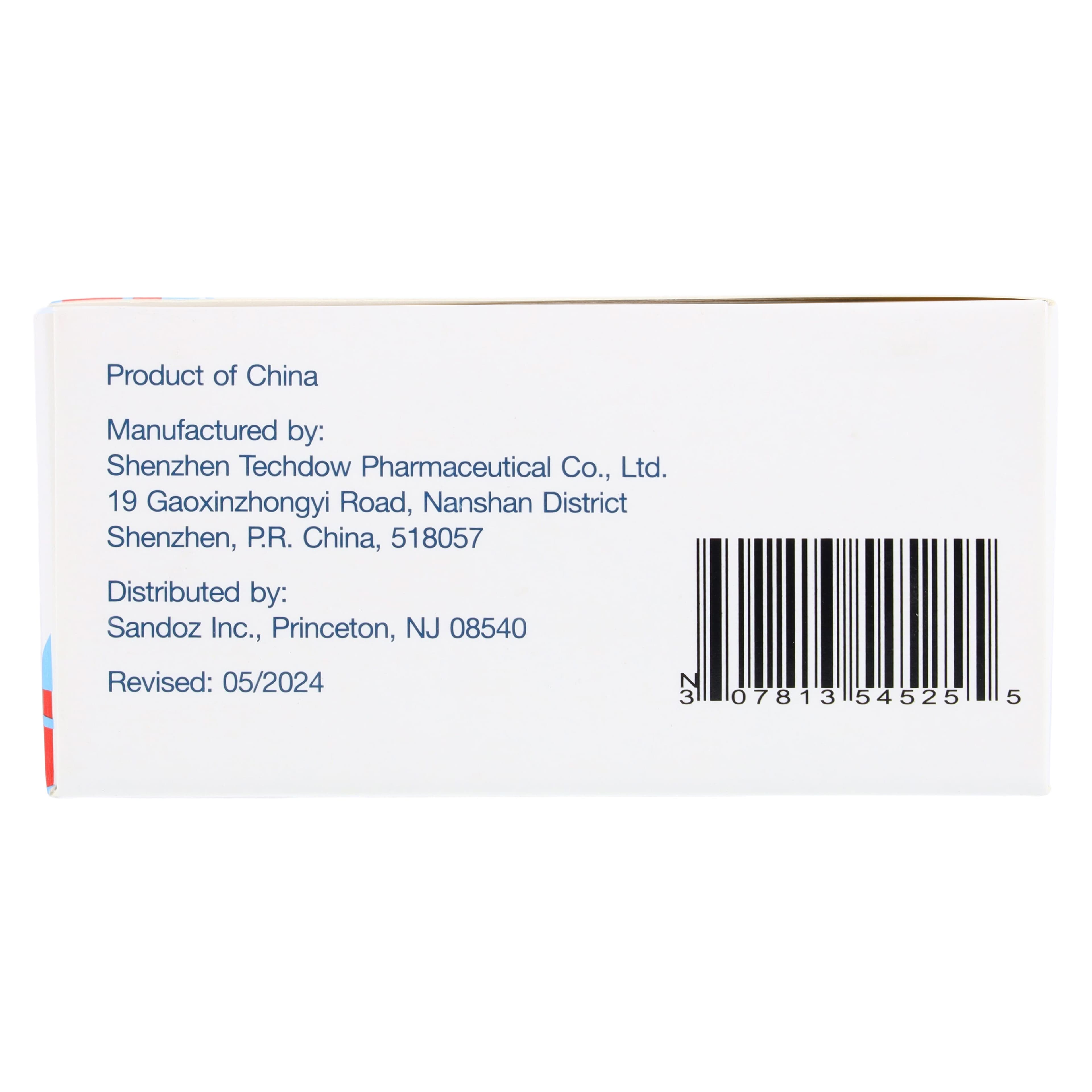 Heparin Sodium Injection, 5000 USP Units/mL, Multiple-Dose Vial, 1 mL, 25/Package, Sandoz thumbnail 5