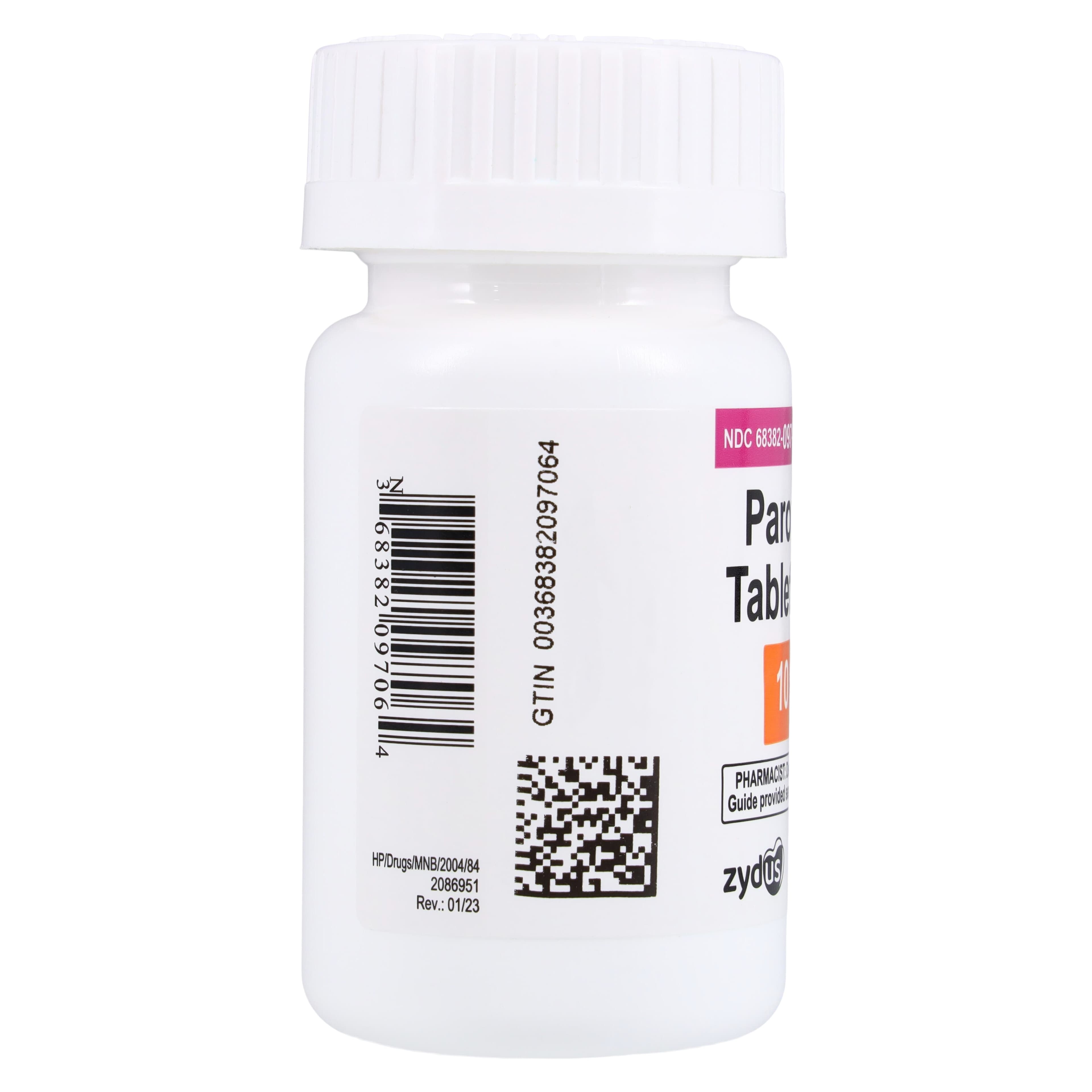 Paroxetine HCl Tablets, 10mg, 30/Bottle, Zydus Pharmaceuticals thumbnail 3