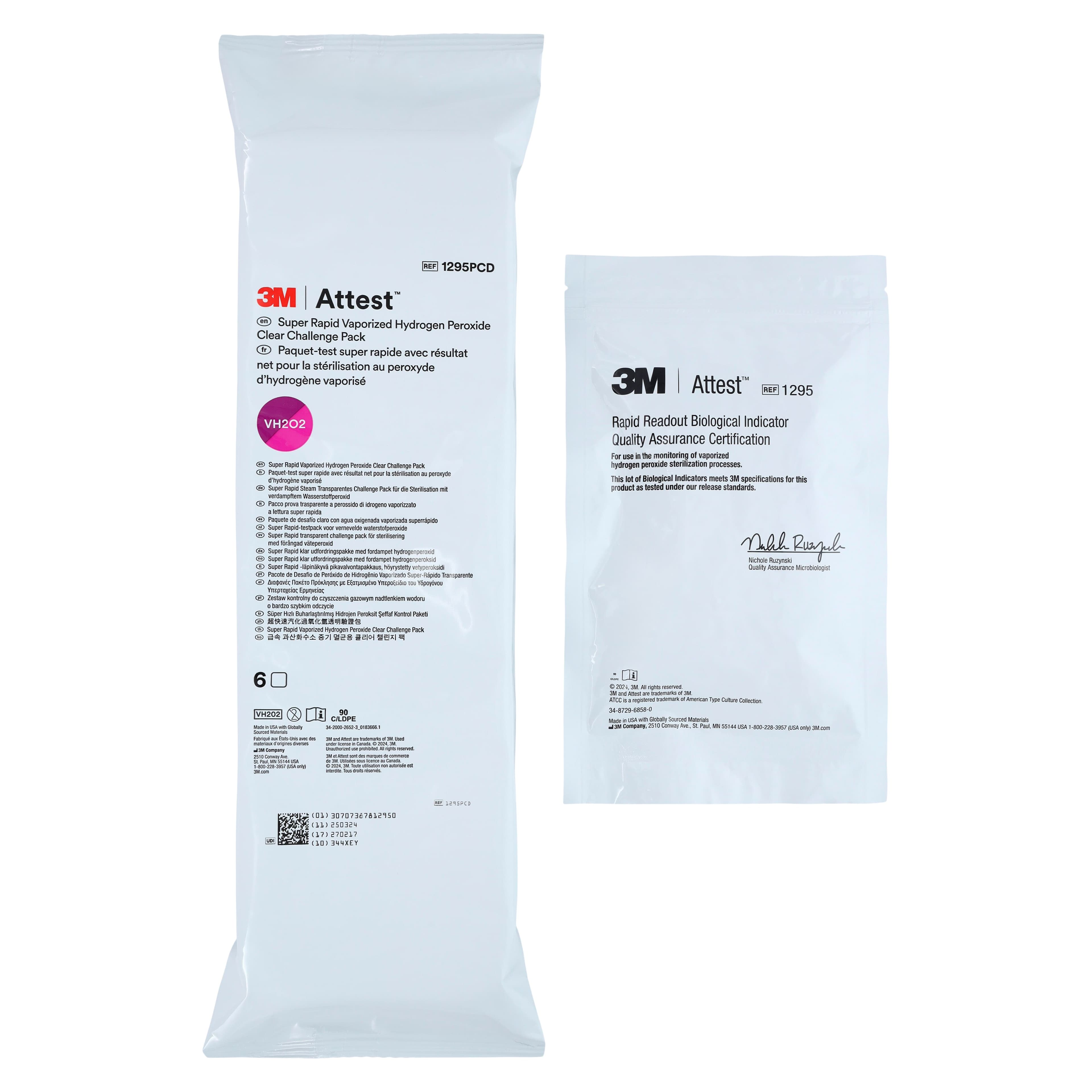 3M Attest Biological Indicator Challenge Pack, 24 Minute, 24/Case thumbnail 2