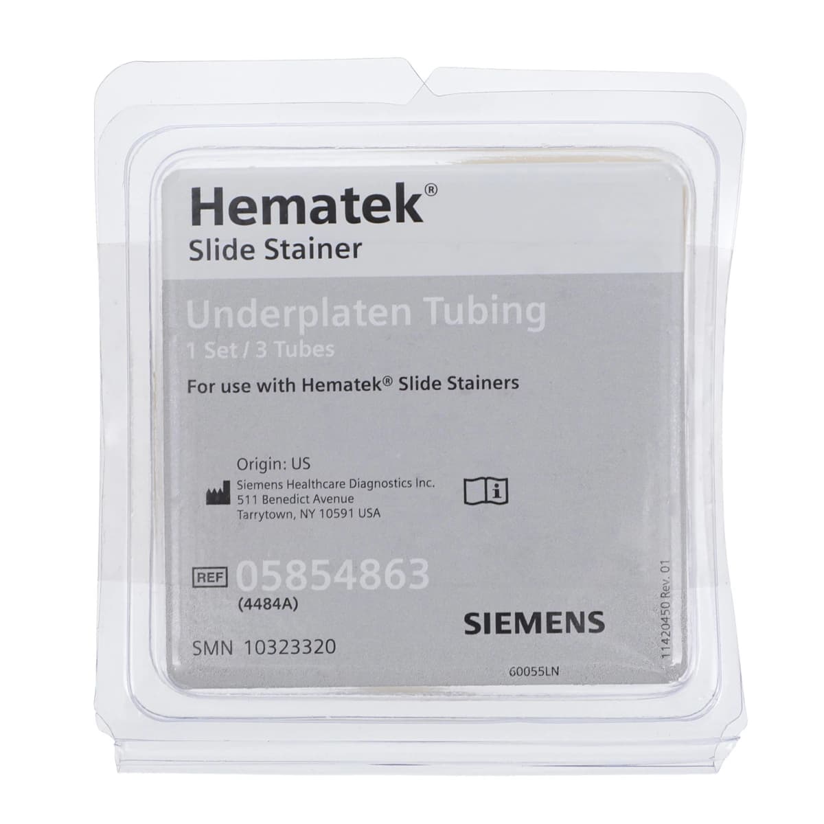 Siemens HEMA-TEK 2000 Under Platen Tubing, 3/Box - Tubing,under Platen-miles - Image 1