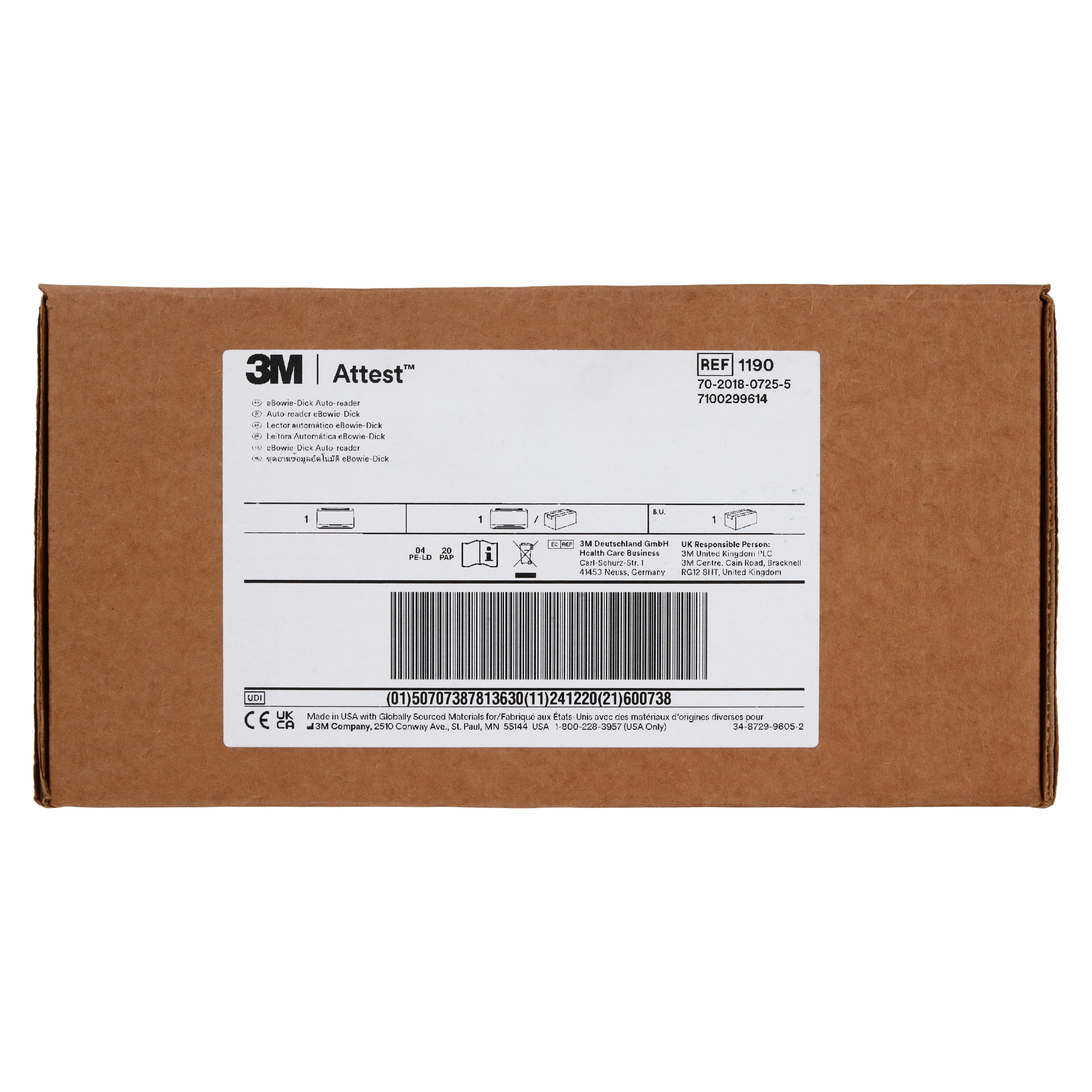 3M Attest eBowie-Dick Auto-Reader thumbnail 5