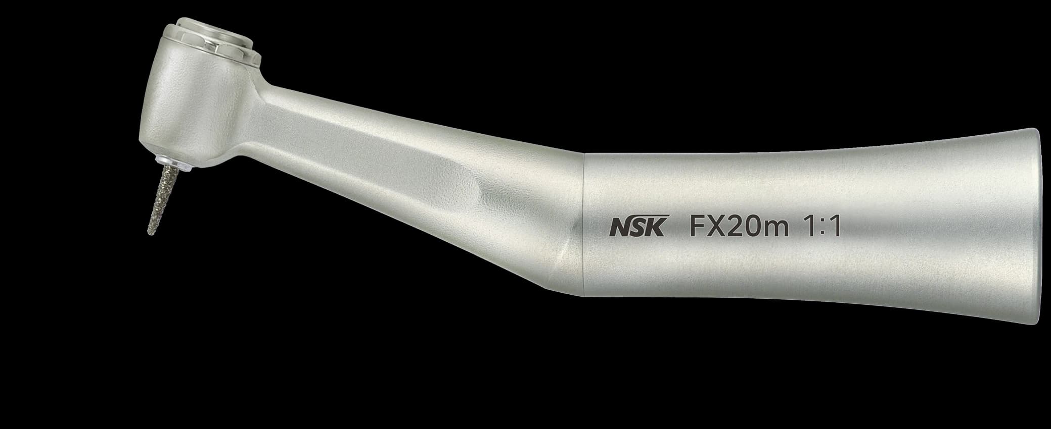 NSK FX20M Slow Speed Handpiece, 1:1 Direct Drive, FG Burs (Ø1.6), ISO 3964 Type 1, CA13190001 - FX20M Slow Speed Handpiece 1:1 - FG Burs (Ø1.6) - Image 1