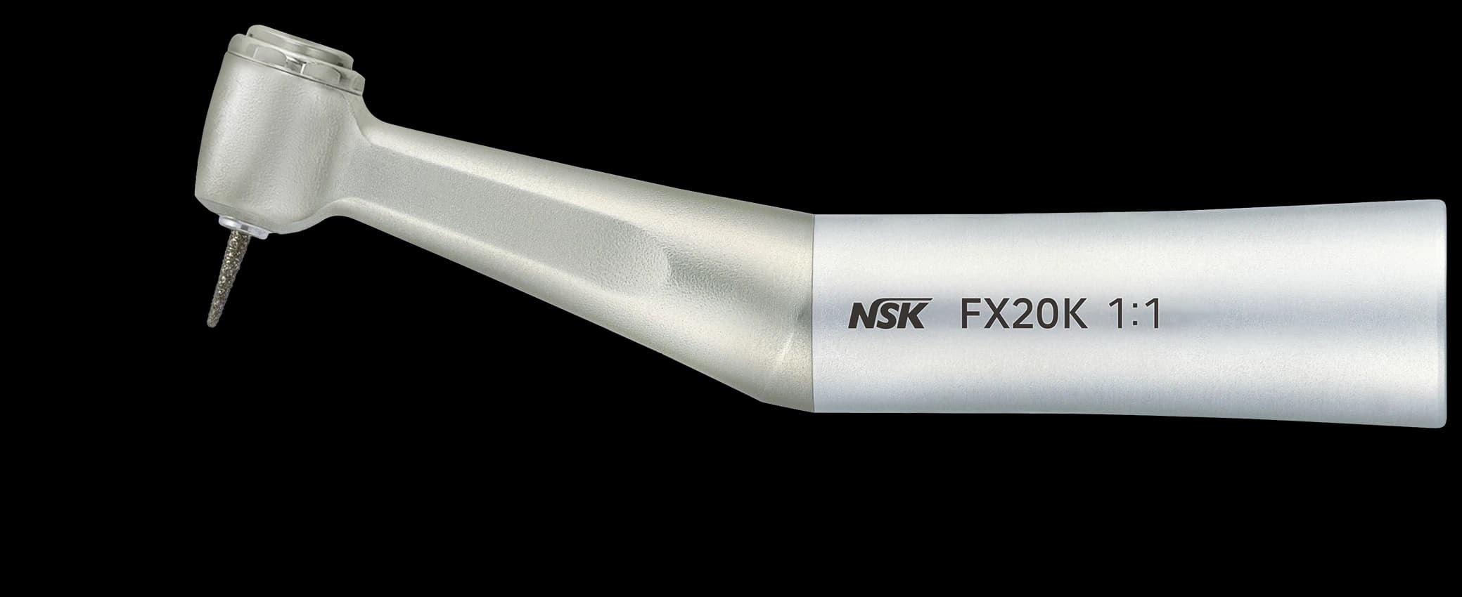 NSK FX20K Slow Speed Handpiece, 1:1 Direct Drive, FG Burs (Ø1.6), KaVo Backend, 40,000 rpm, CA13220001 - FX20K Slow Speed Handpiece 1:1 - FG Burs (Ø1.6) - Image 1