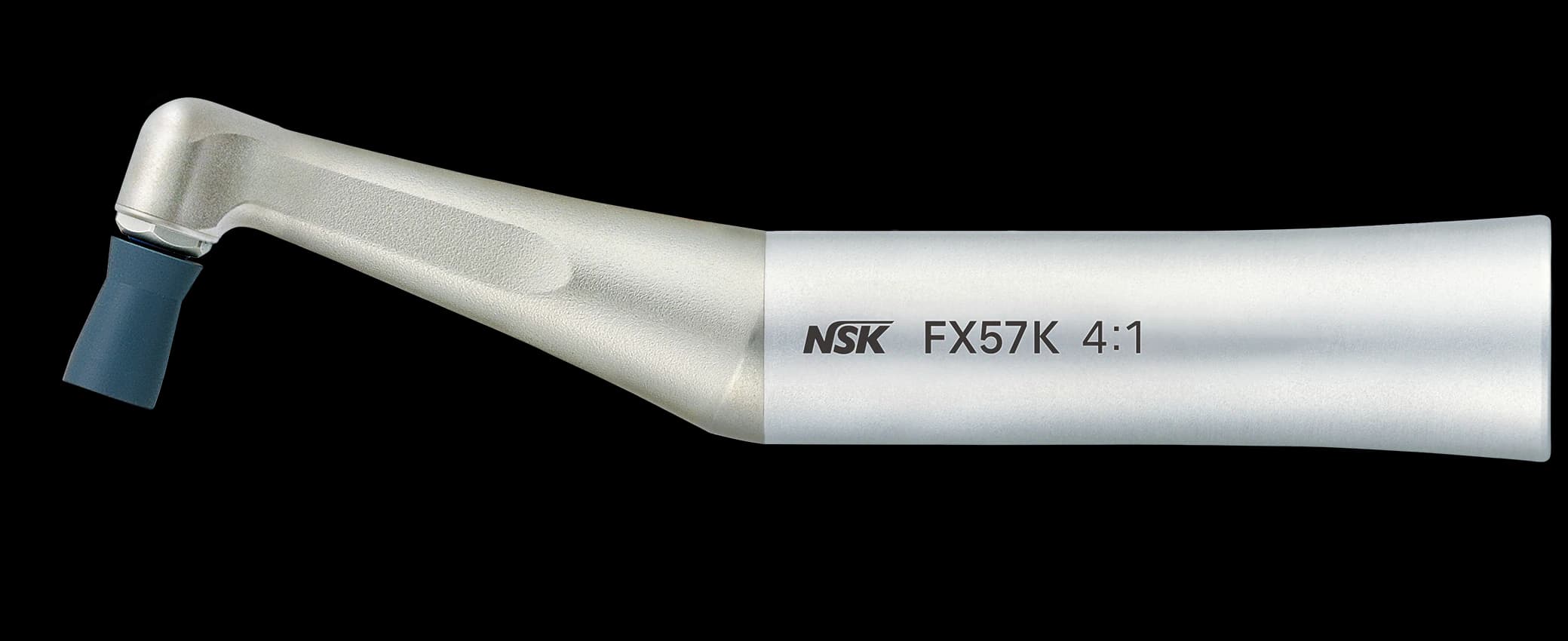 NSK FX57K Slow Speed Handpiece, Air-Driven, KaVo Backend, 2500 rpm, Screw-in Cups and Brushes - FX57K Slow Speed Handpiece - Image 1