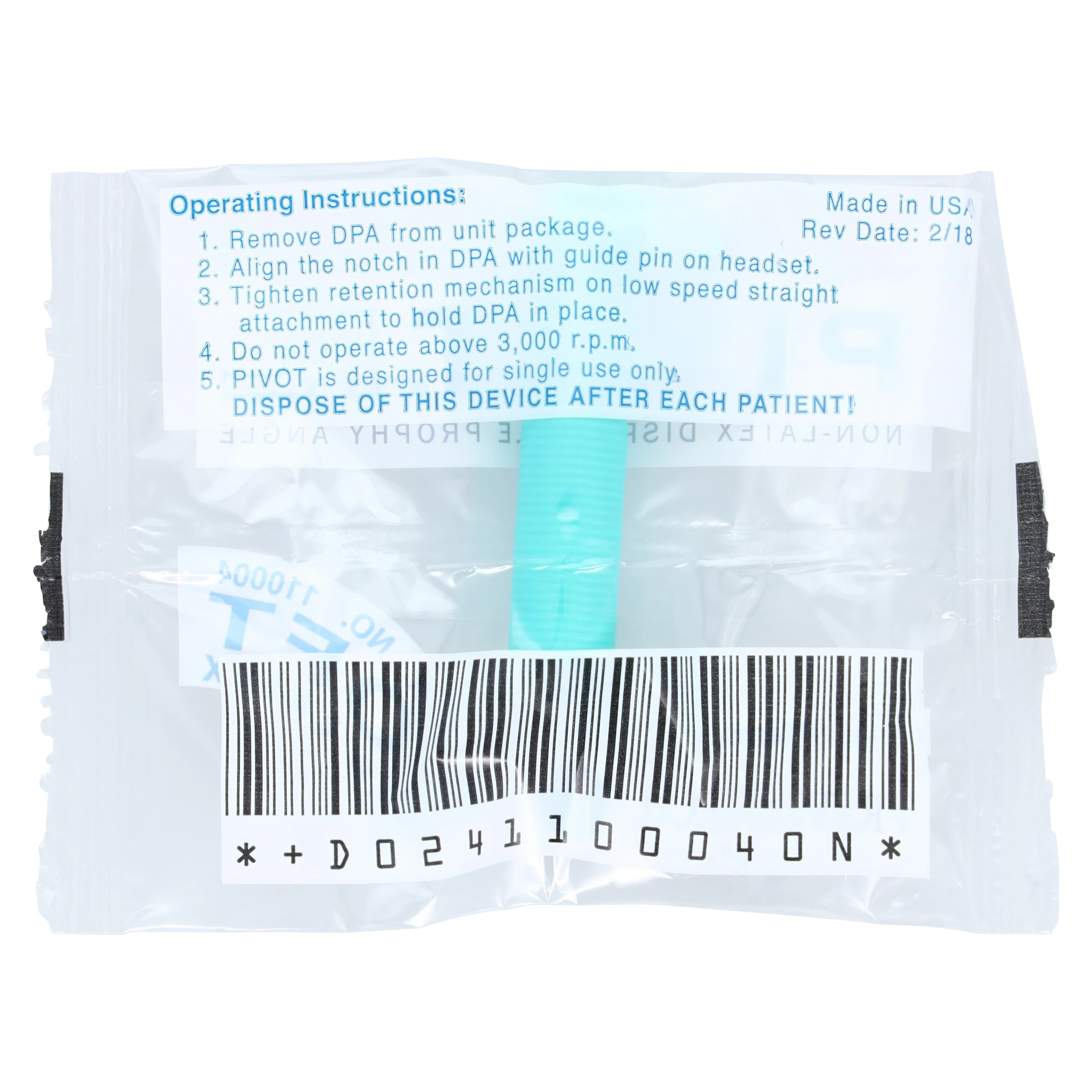 Nada Pumice Paste, Coarse Grit, Unflavored, Gluten Free, Without Fluoride, Unit Dose Cups, 200/Box thumbnail 4