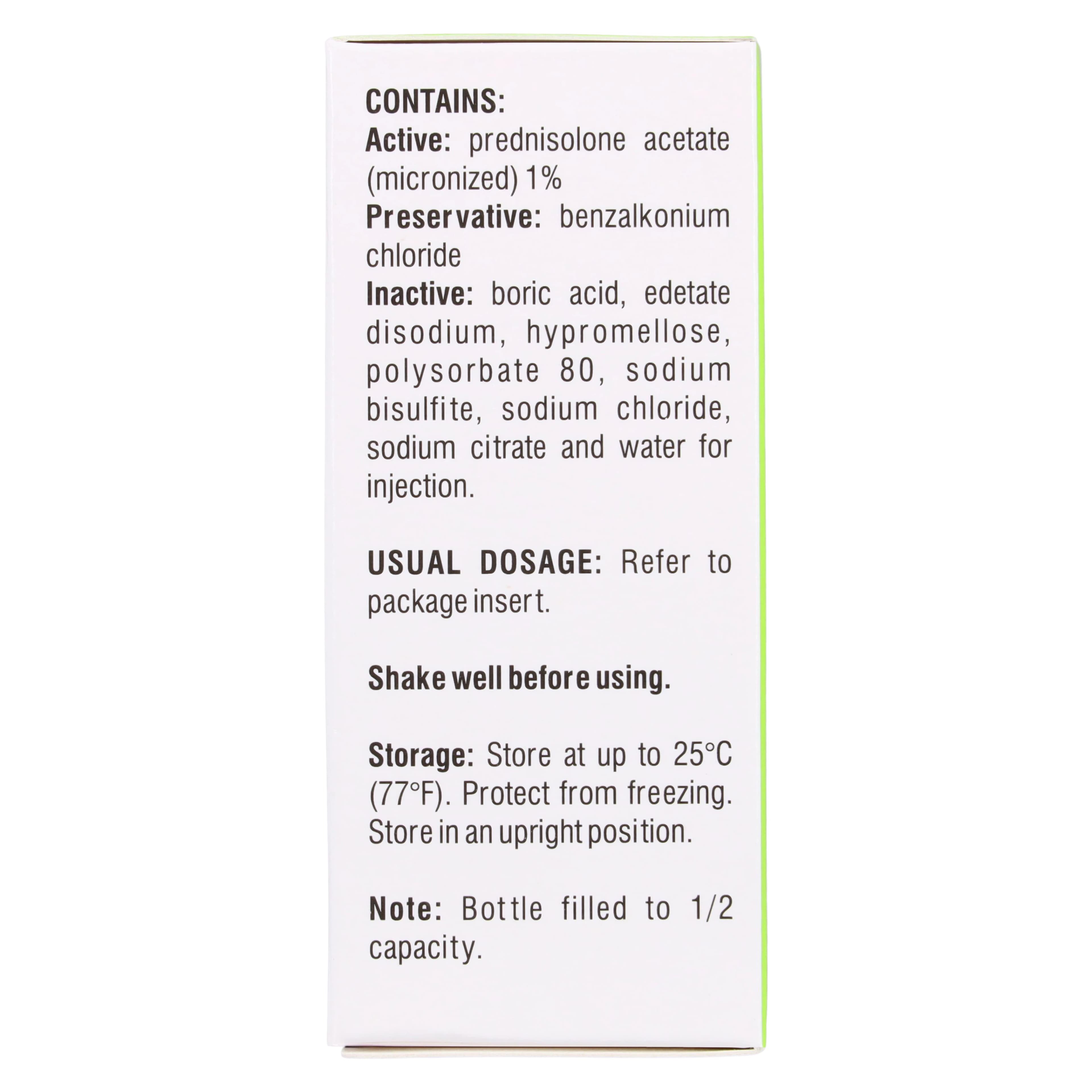 Prednisolone Acetate Ophthalmic Suspension 1%, 5mL Bottle, Lupin Pharmaceuticals thumbnail 4