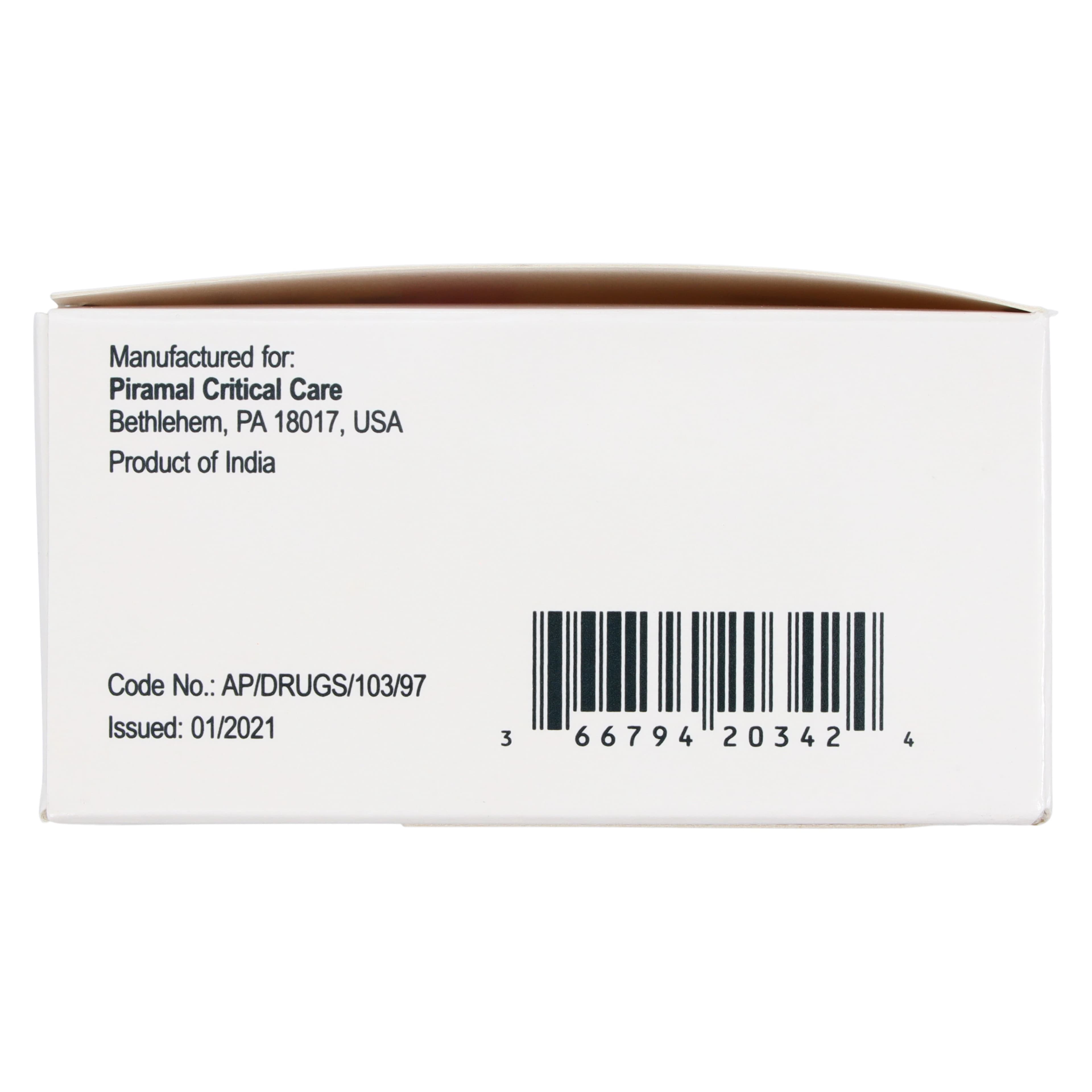 Glycopyrrolate Injection SDV 0.2mg/mL, 2mL, 25/Package thumbnail 5