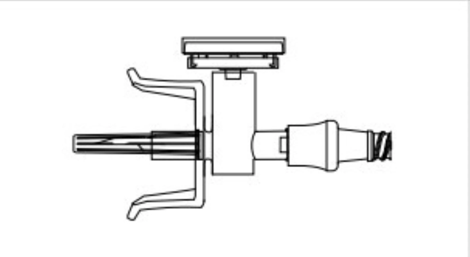 ICU Medical ChemoClave Vial Spike, 28mm, 50/Case - Spike Vial ChemoClave - Image 1