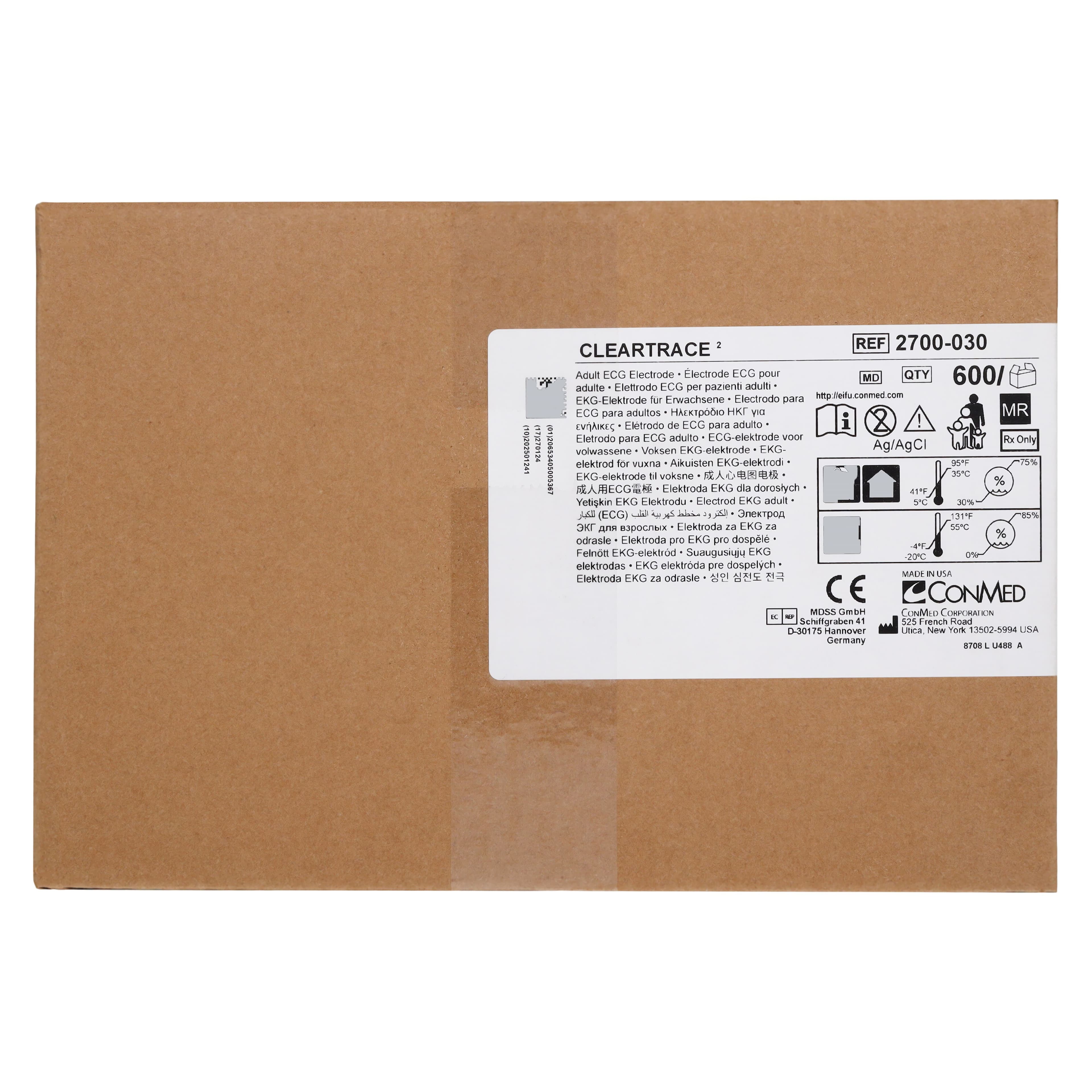 Conmed Cleartrace 2 Adult EKG Electrodes, 20/Box thumbnail 4
