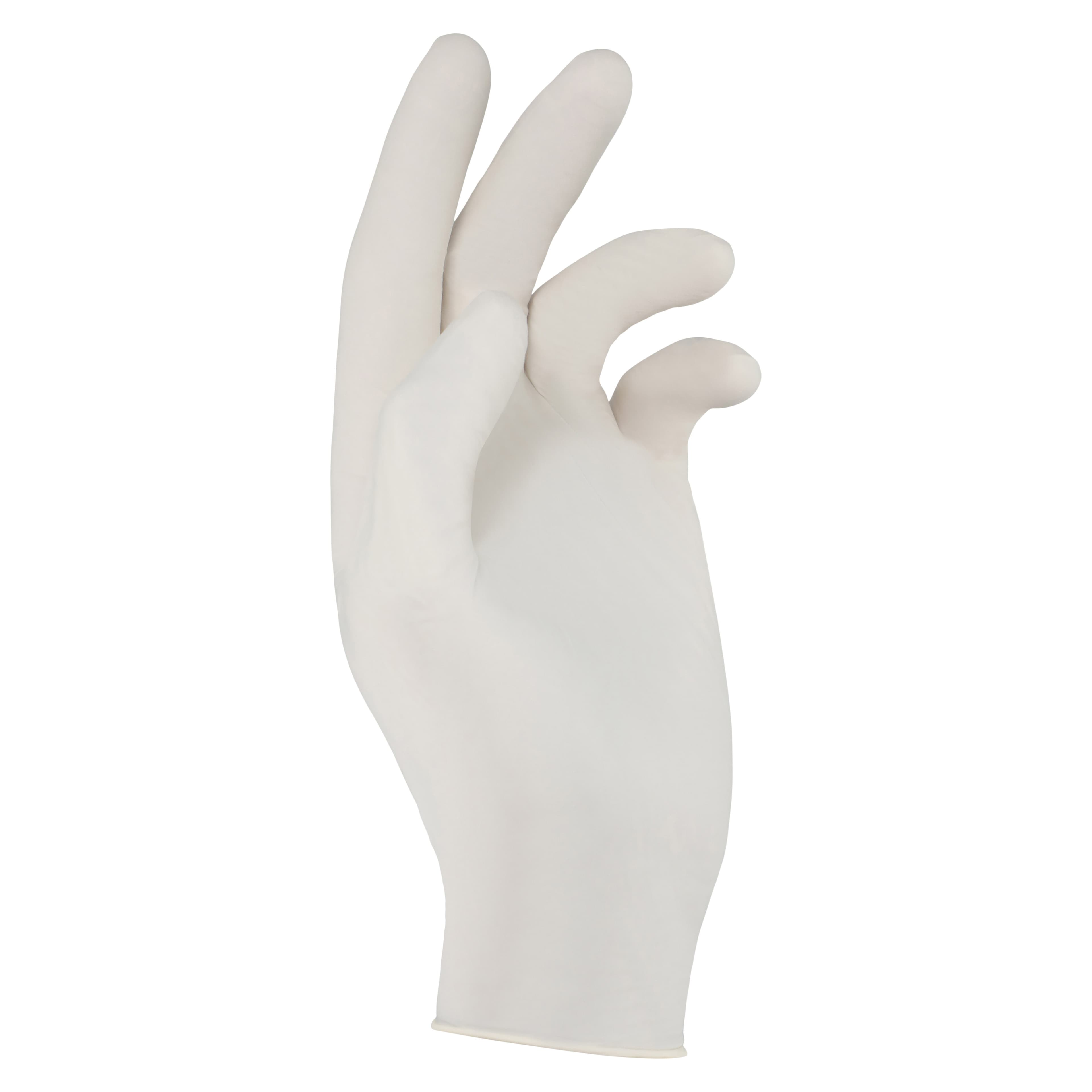 Posi-Prene White Chloroprene Exam Gloves, Small, Non-Sterile thumbnail 3
