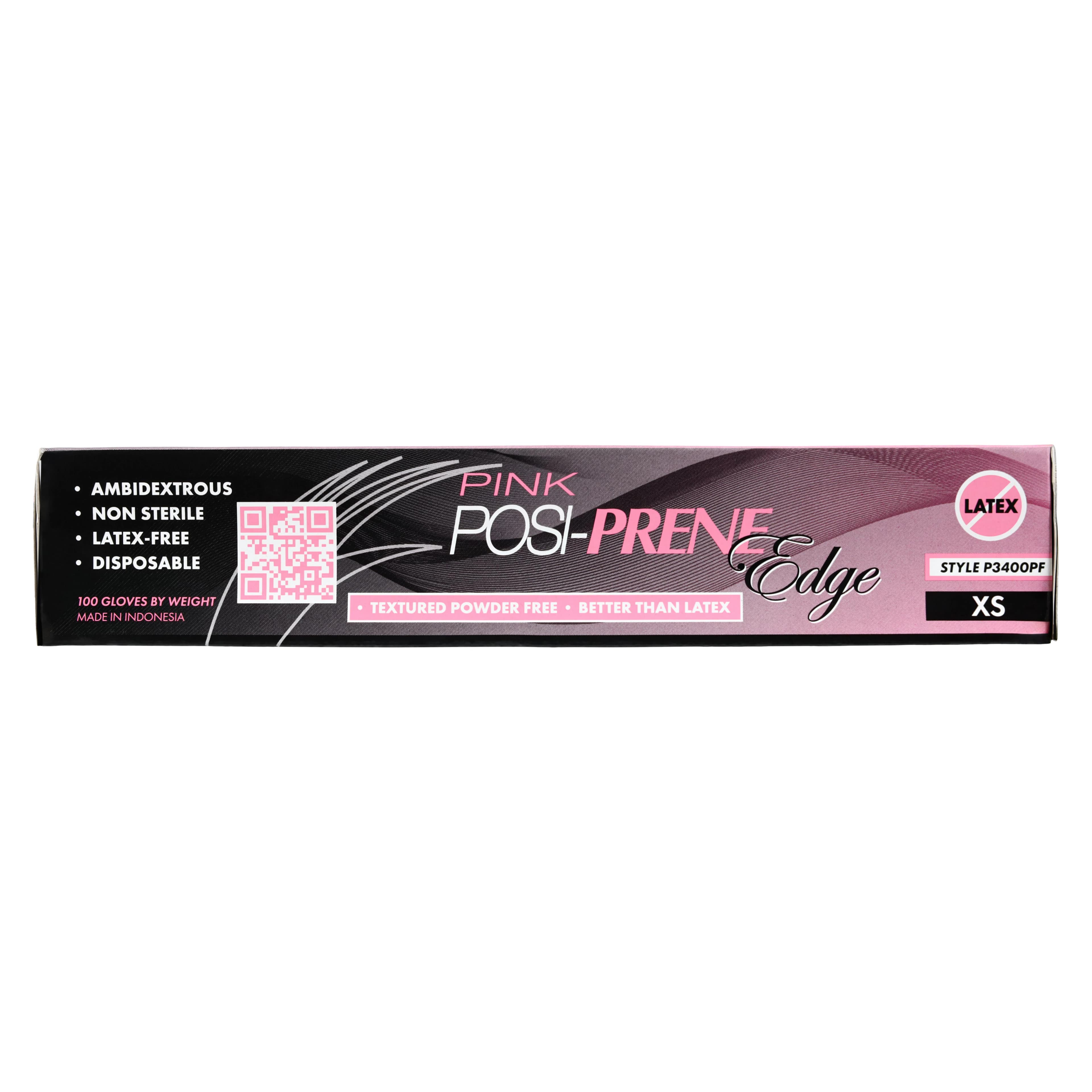 Posi-Prene Pink Edge Chloroprene Exam Gloves, X-Small, Non-Sterile thumbnail 3