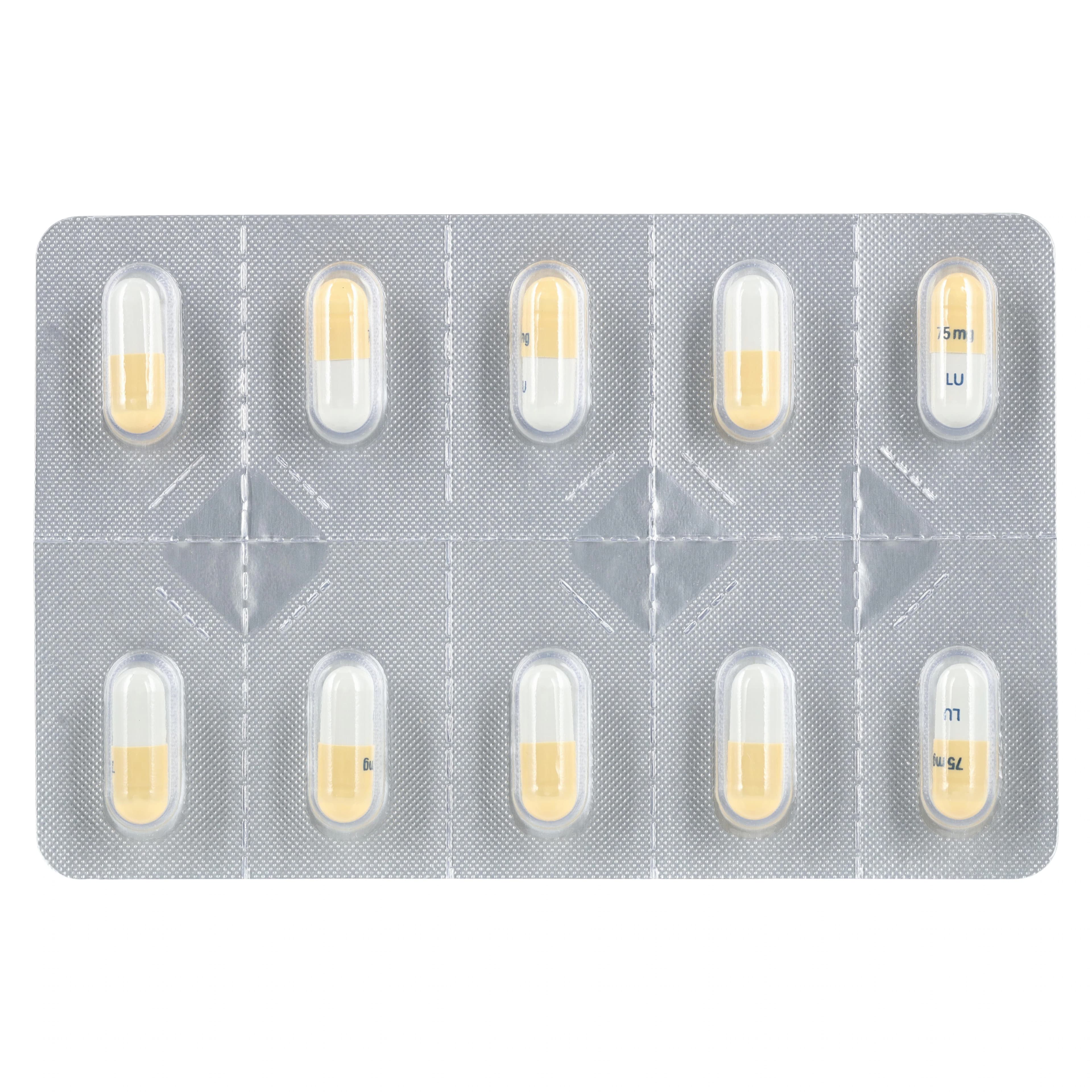 Oseltamivir Phosphate Capsules UD, 75mg, 10/Box, Lupin Pharmaceuticals thumbnail 2
