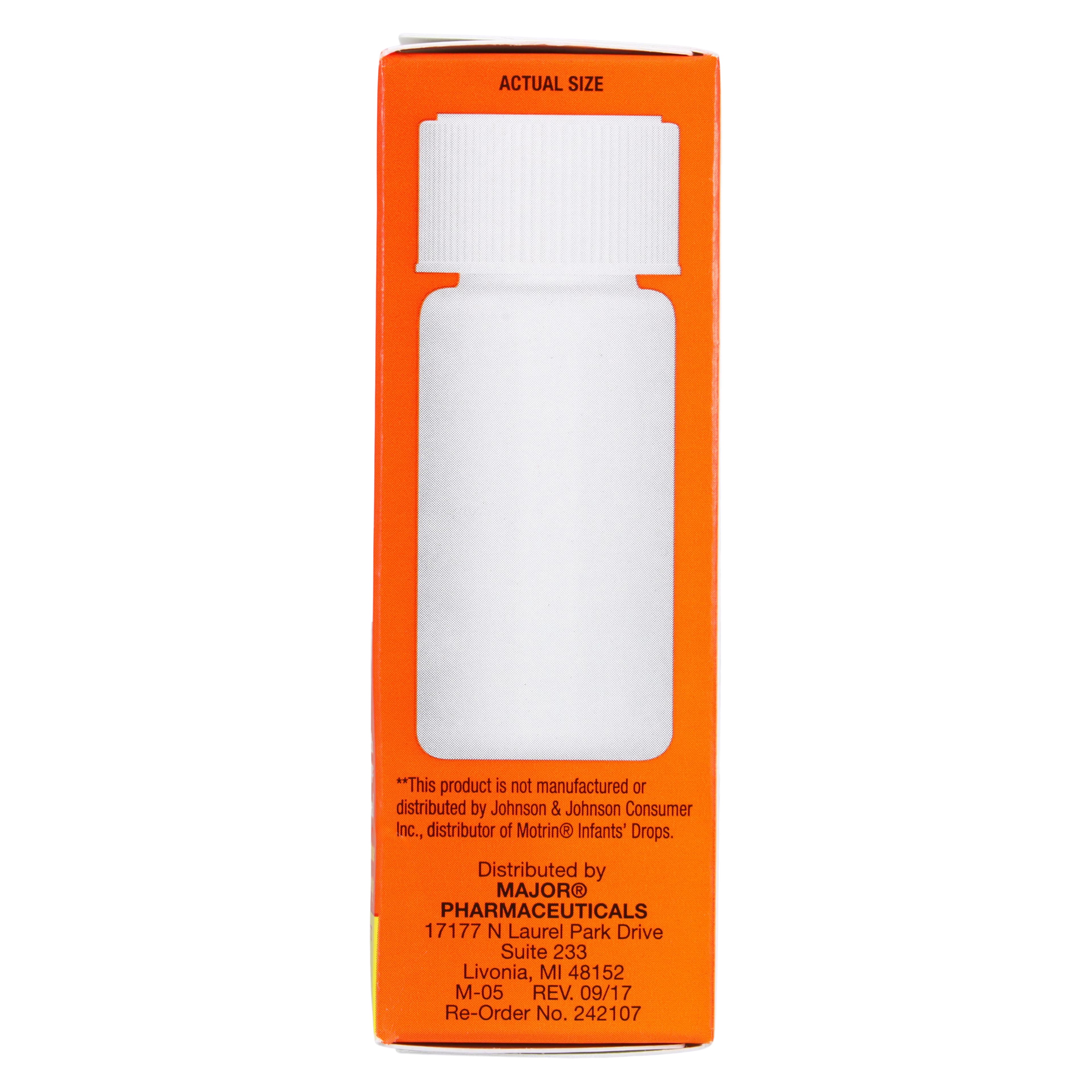 Ibuprofen Infants Oral Drops, 50 mg/1.25 mL, 15 mL Bottle thumbnail 2