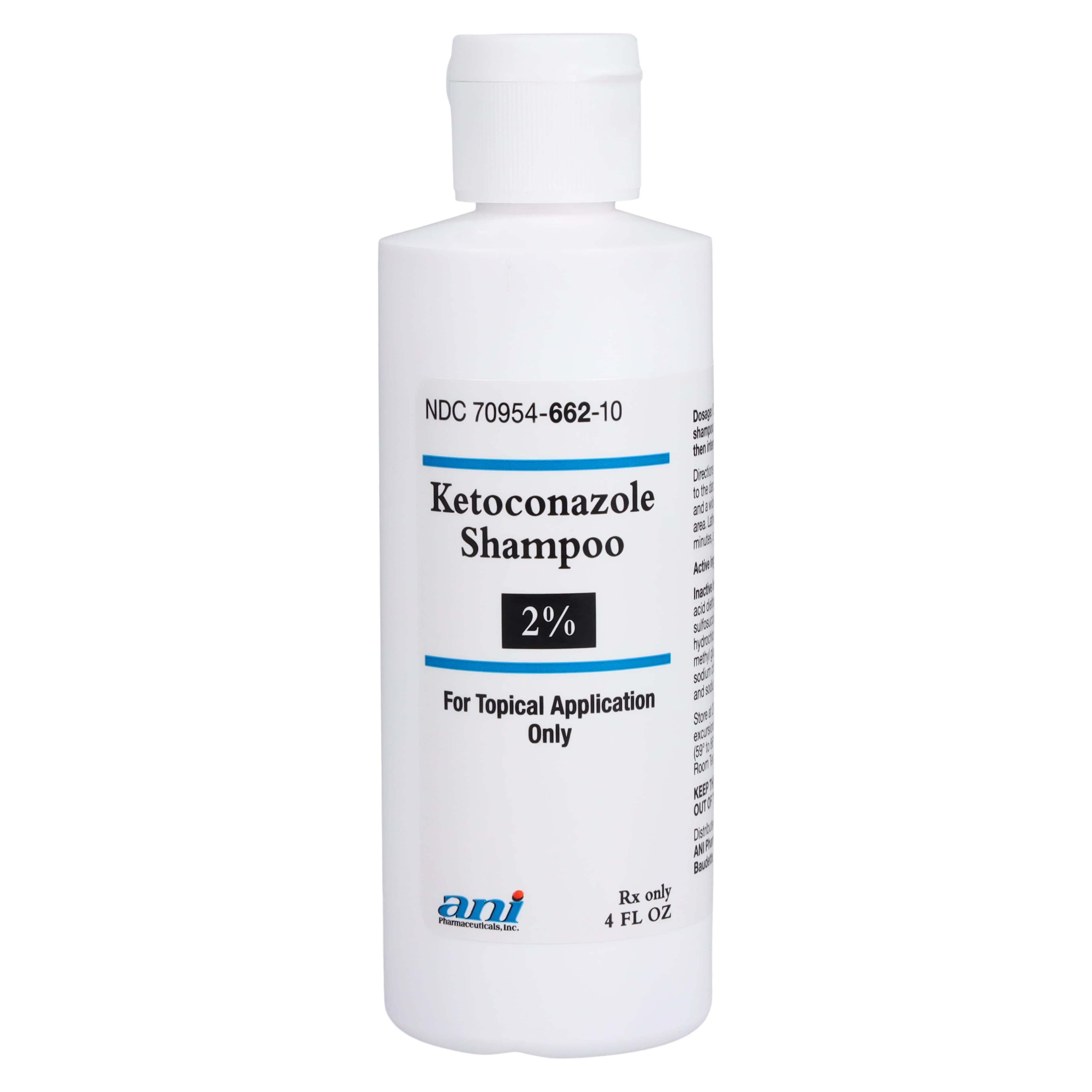 Ketoconazole Shampoo 2%, 4 oz Bottle - Ketoconazole Shampoo - Image 1