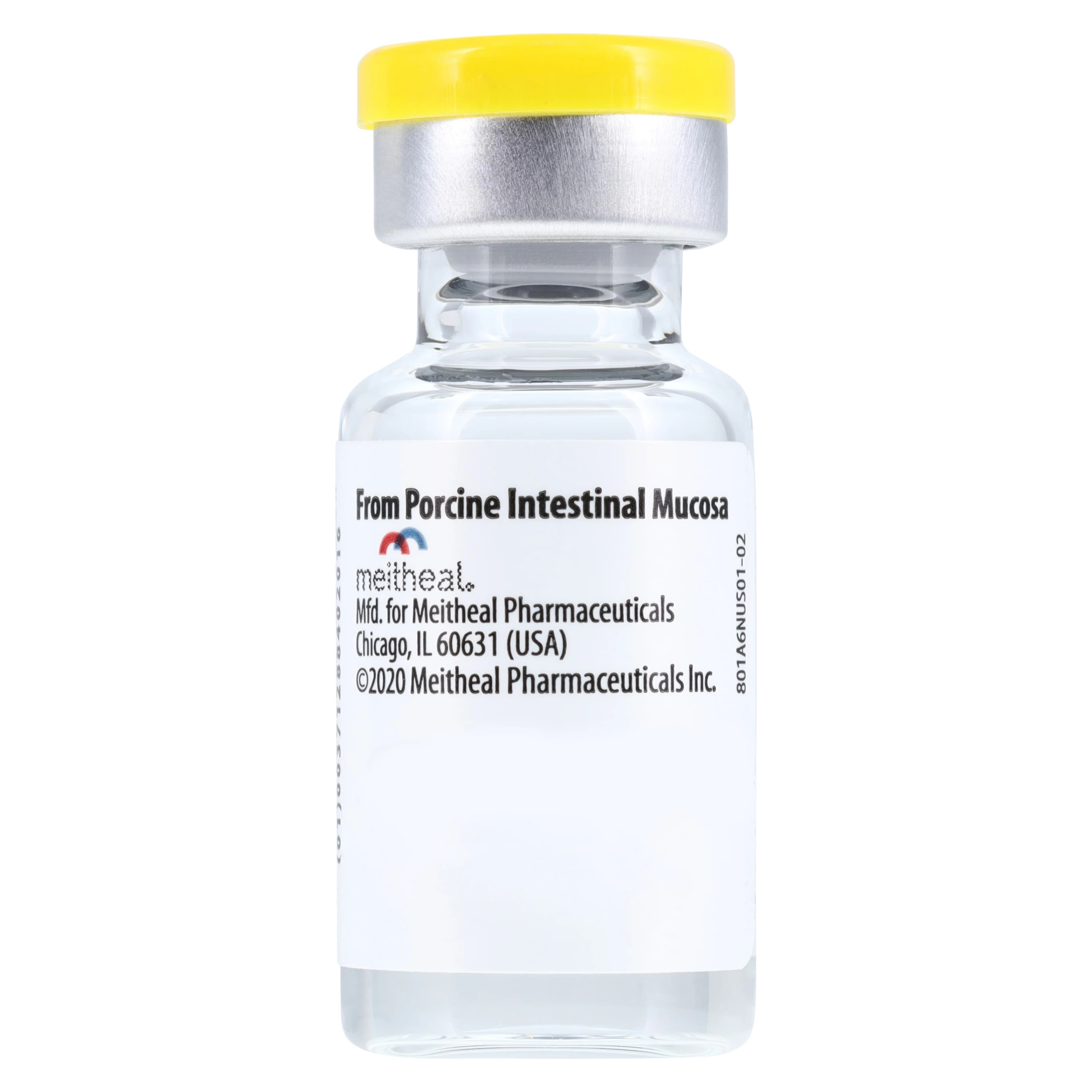 Heparin Sodium Injection (Pork), 1,000 U/mL, SDV 1mL, 25/Package thumbnail 3