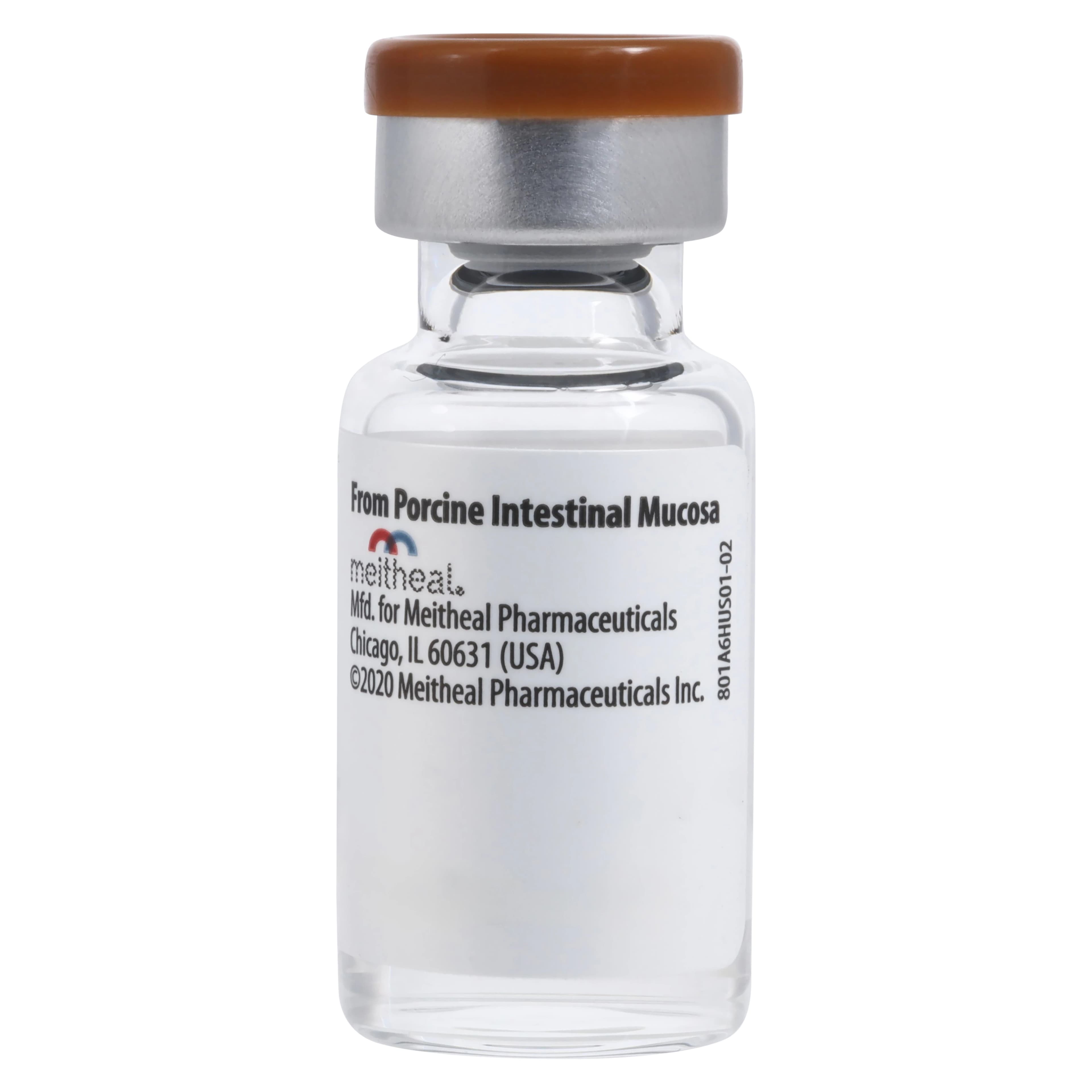 Heparin Sodium Injection (Pork), 10,000 U/mL, Single Dose Vial, 1 mL, 25/Package thumbnail 3