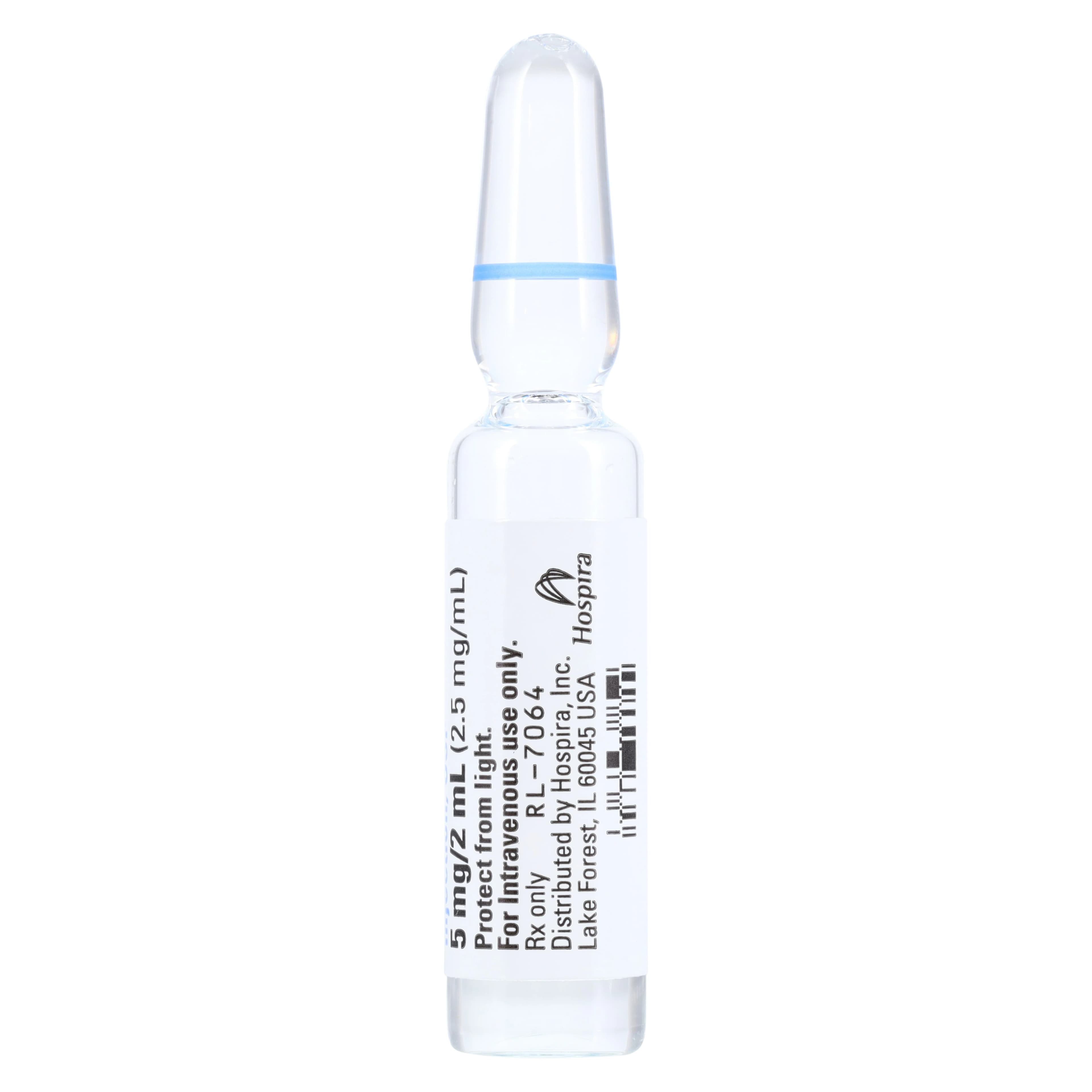Verapamil HCl Injection, 2.5 mg/mL, 2 mL Ampule, Preservative-Free, 5/Package thumbnail 2