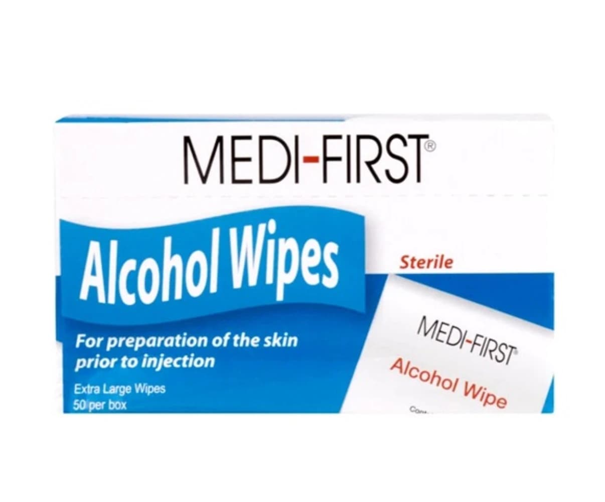 Dukal Alcohol Prep Pads, Non-Woven Cloth, 2-Ply - Prep Pads Alcohol - Image 1