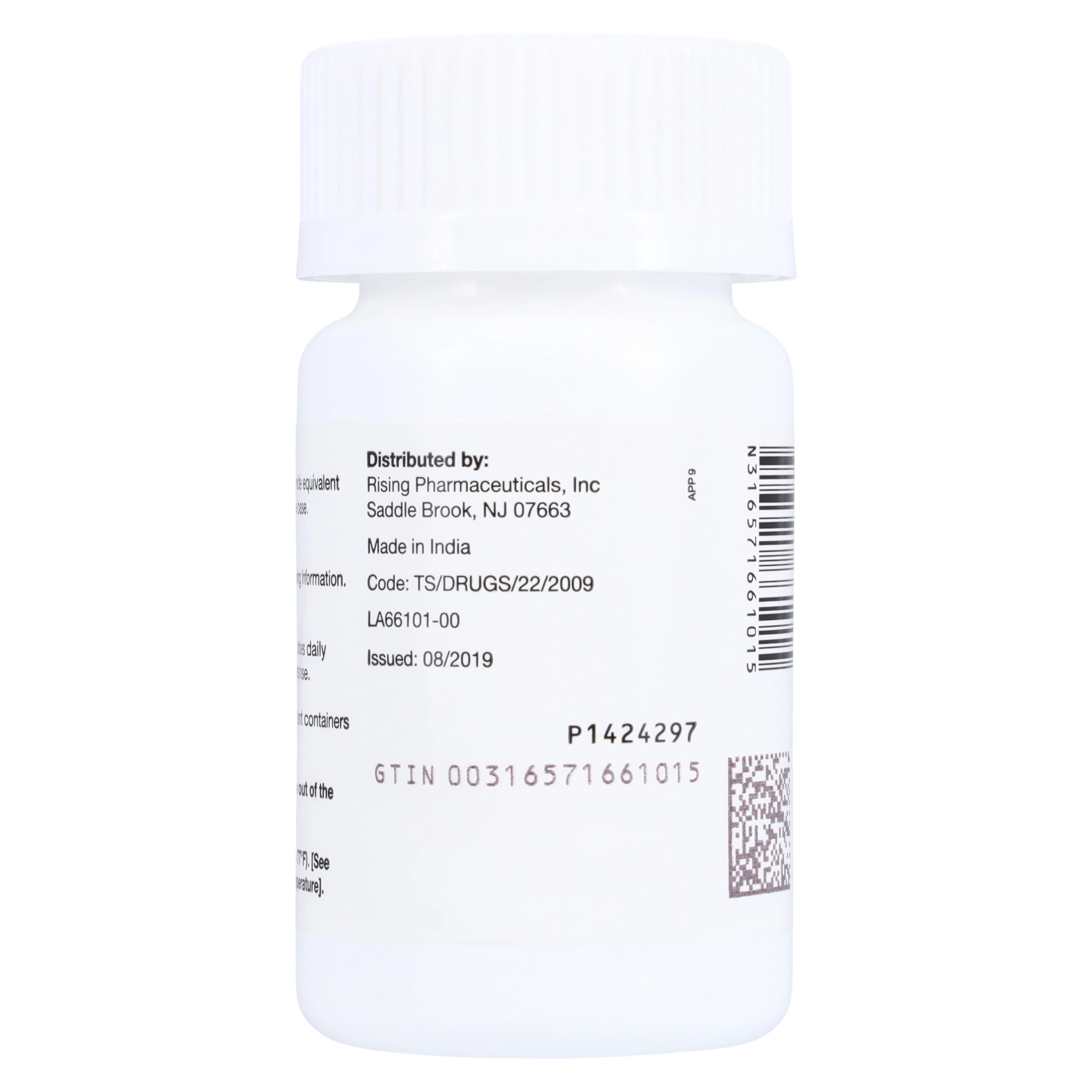 Meclizine HCl Tablets, 25mg, 100/Bottle, Rising Pharmaceuticals thumbnail 3