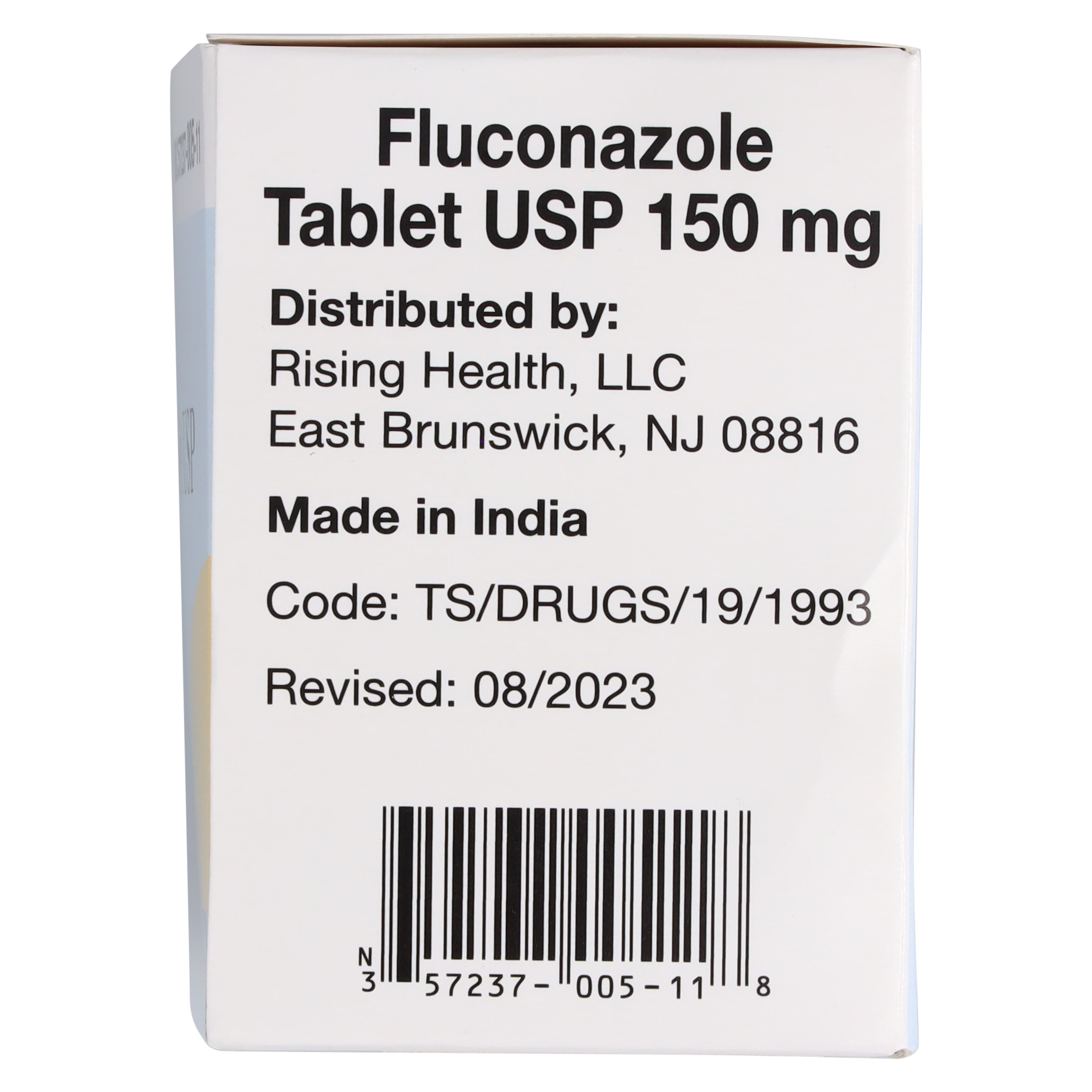 Fluconazole Tablets, 150mg, Unit Dose, 1x12/Package, Rising Pharmaceuticals thumbnail 5
