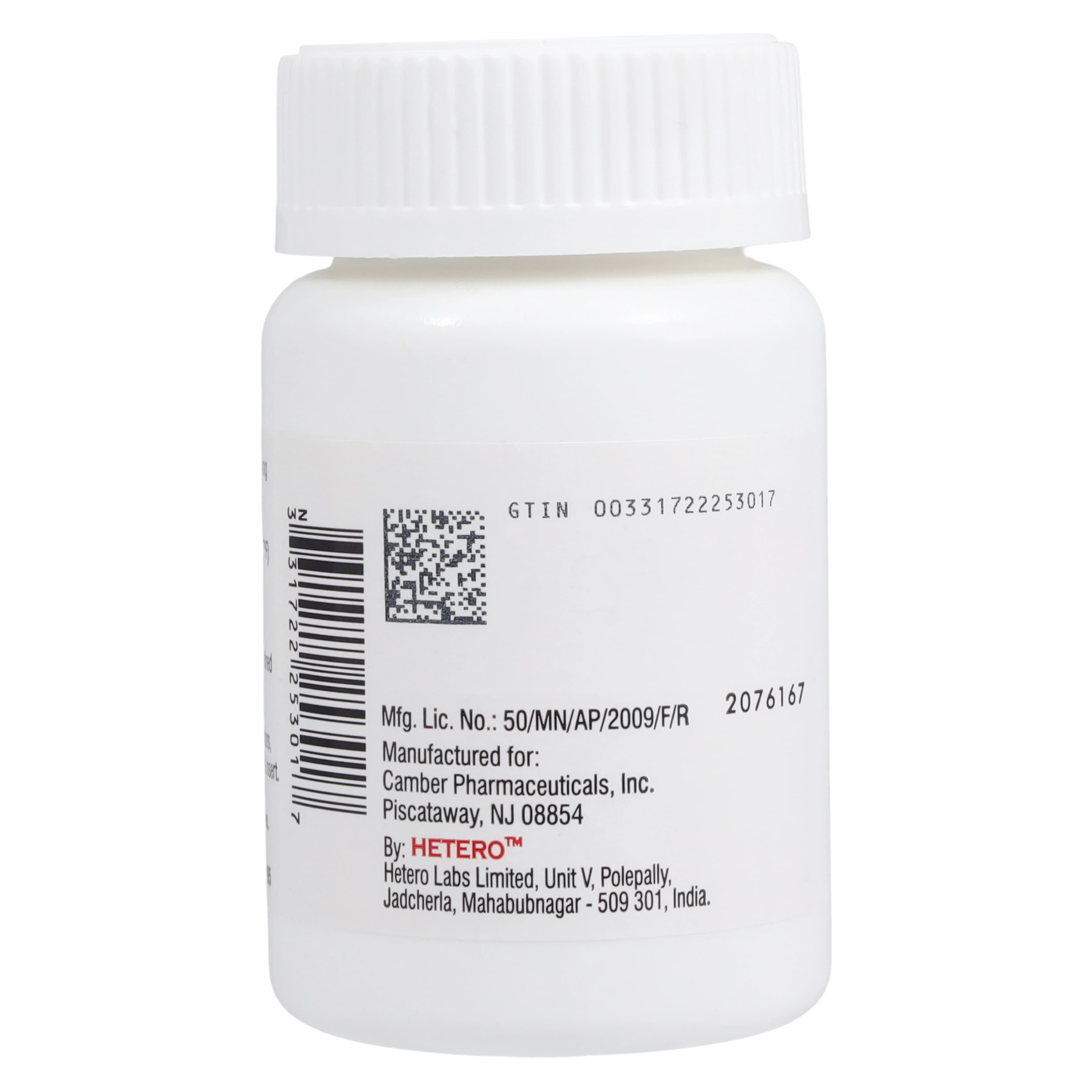 Allopurinol Tablets, 300mg, 100/Bottle, Camber Pharmaceuticals thumbnail 3