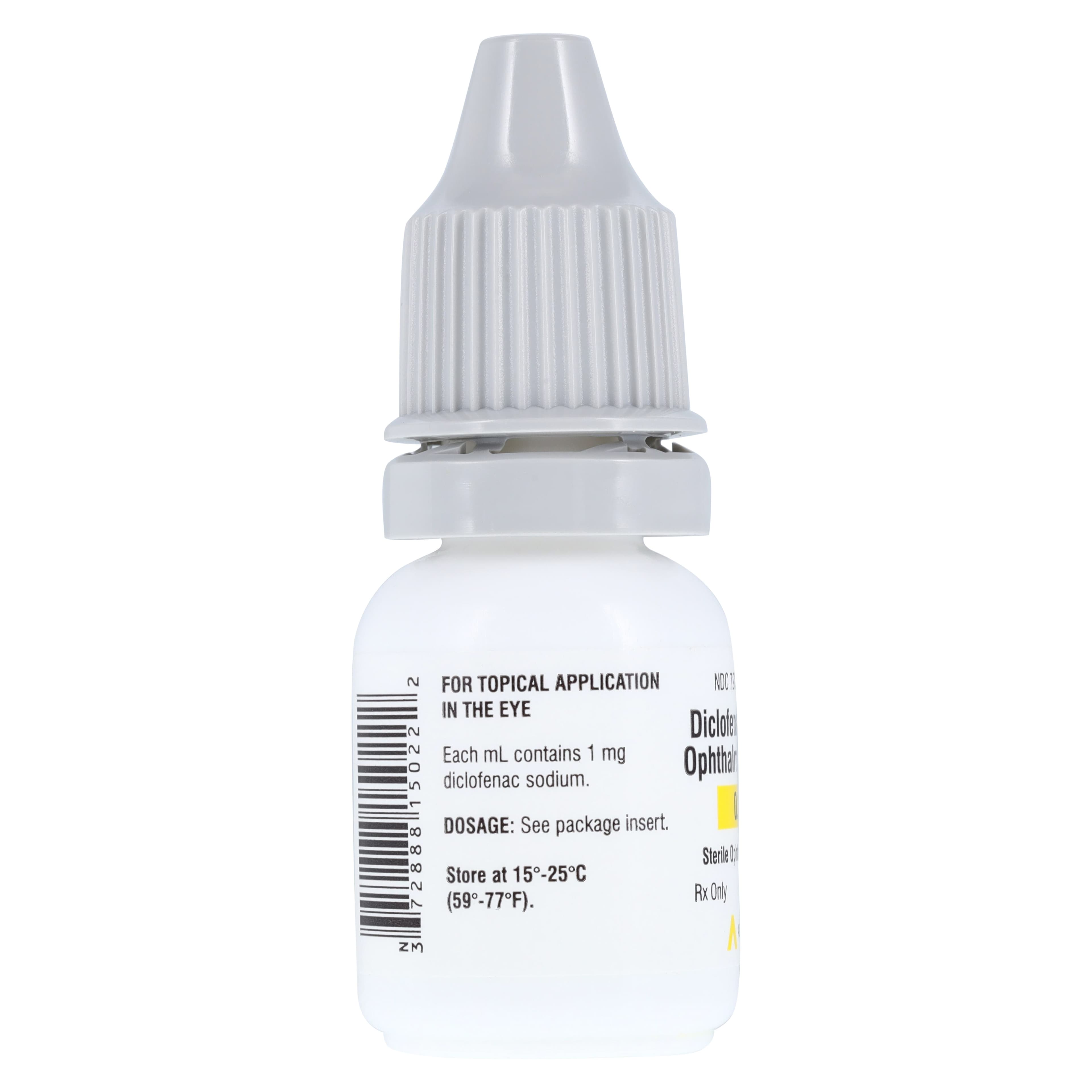Diclofenac Sodium Ophthalmic Solution 0.1%, 5 mL Bottle thumbnail 4